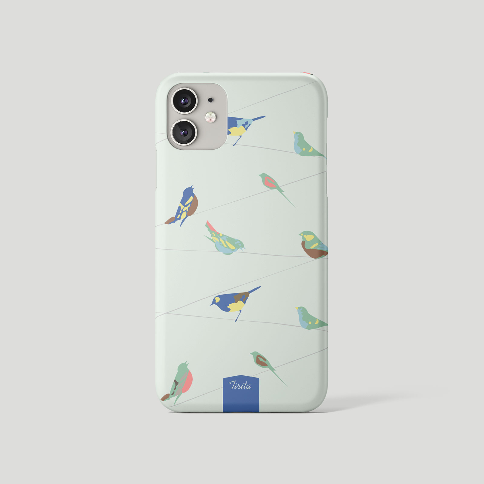 Tirita Phone Case for iPhone 16 15 14 13 11 12 7 SE X 6S XR Shabby Chic Owl Bird - Picture 8 of 18