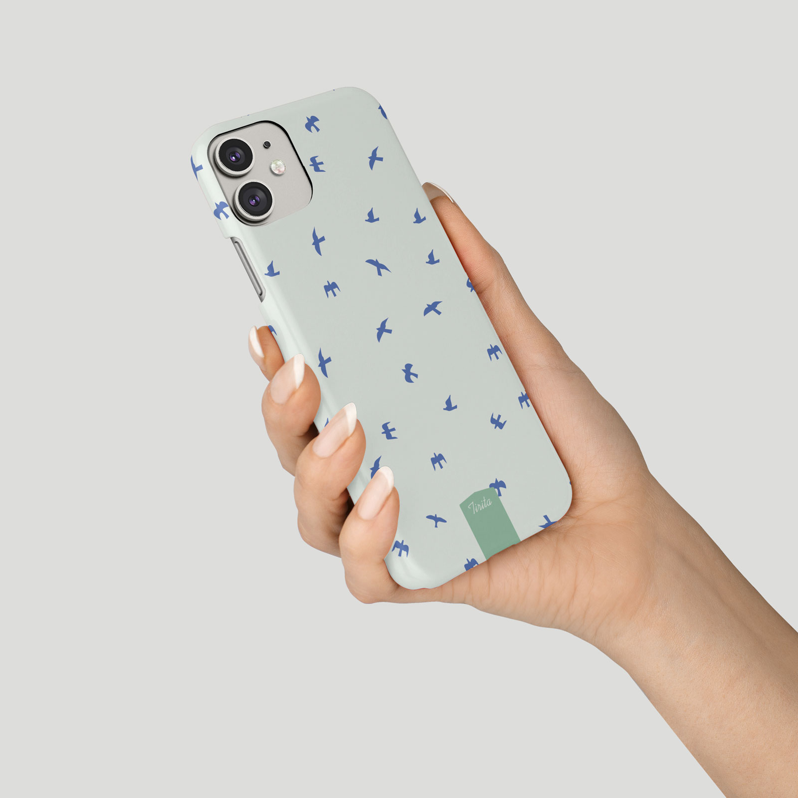Tirita Phone Case for iPhone 16 15 14 13 11 12 7 SE X 6S XR Shabby Chic Owl Bird - Picture 13 of 18