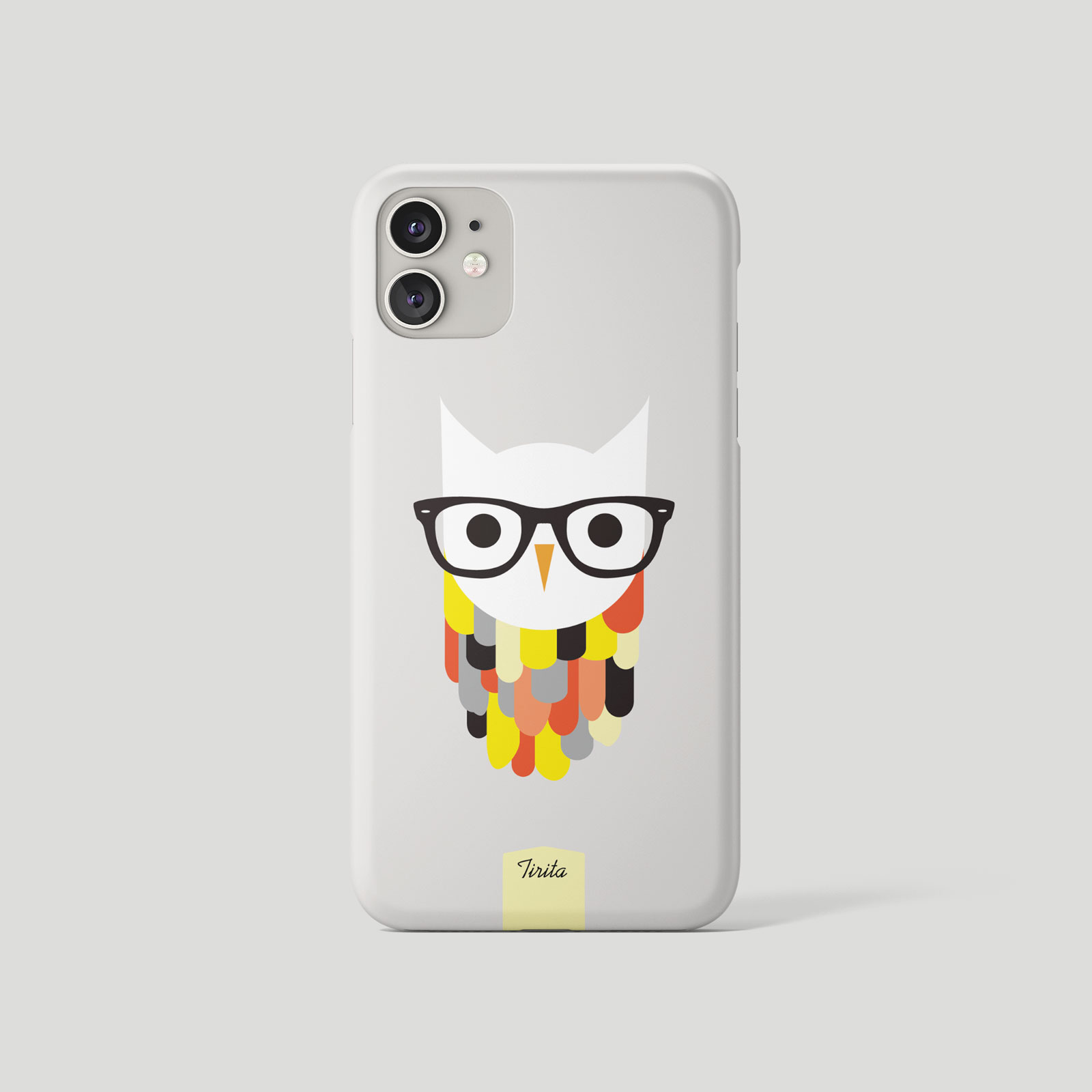 Tirita Phone Case for iPhone 16 15 14 13 11 12 7 SE X 6S XR Shabby Chic Owl Bird - Picture 14 of 18