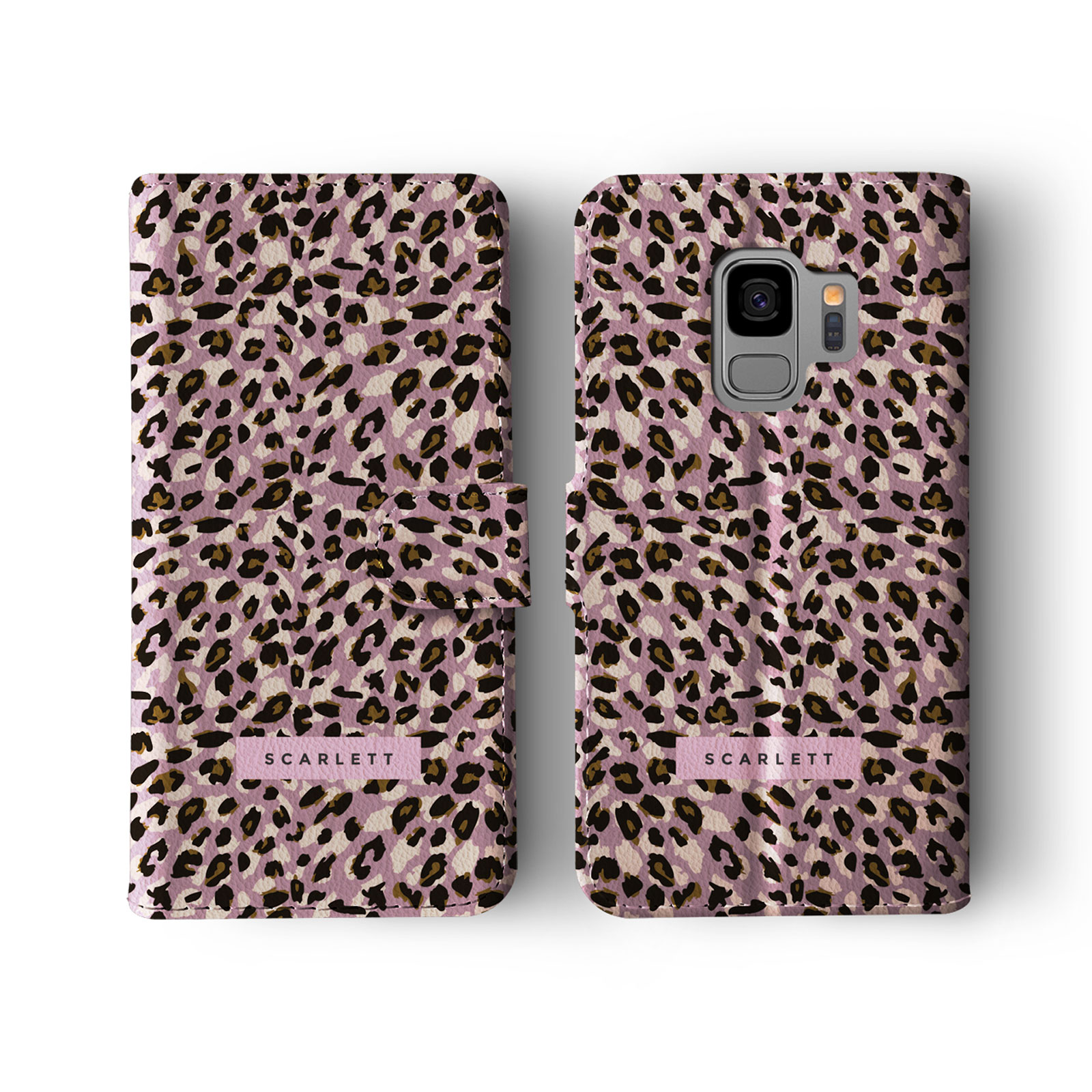 Tirita Personalised Wallet Flip Case for Samsung S23 S22 S20 Skin Animal Print - Picture 5 of 26