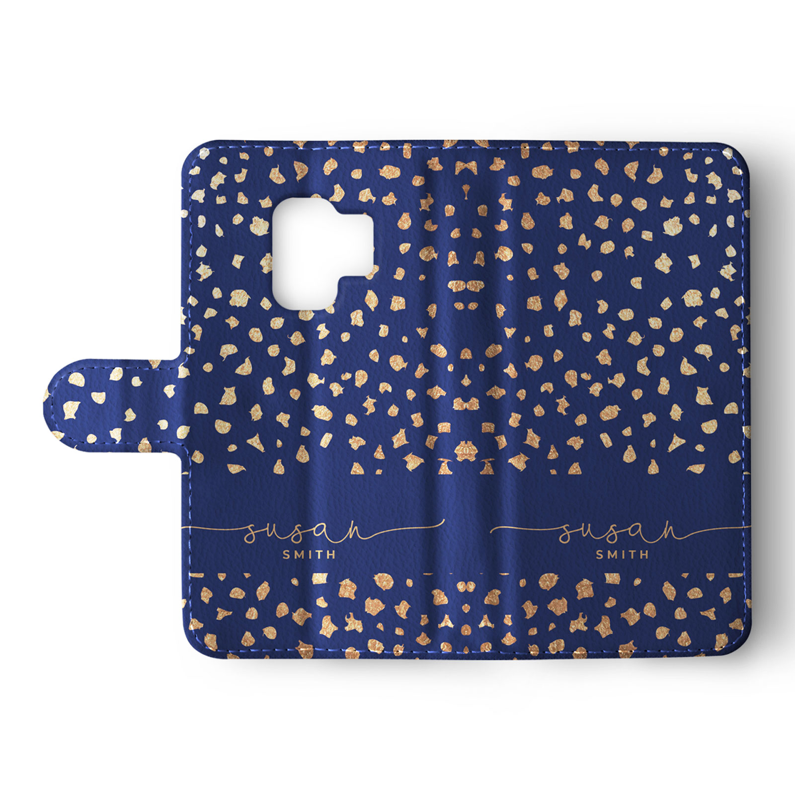 Tirita Personalised Wallet Flip Case for Samsung S23 S22 S20 Skin Animal Print - Picture 9 of 26