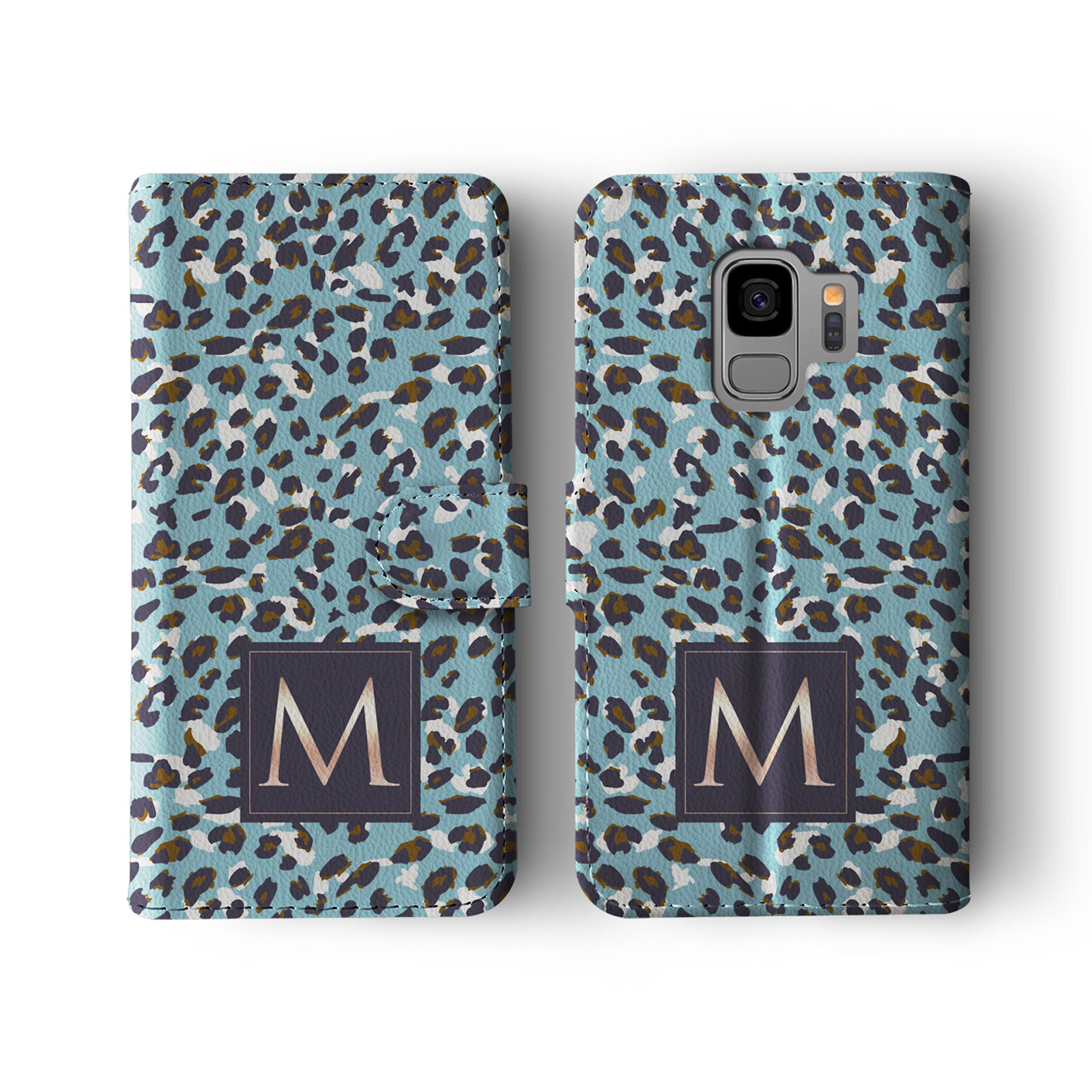 Tirita Personalised Wallet Flip Case for Samsung S23 S22 S20 Skin Animal Print - Picture 14 of 26