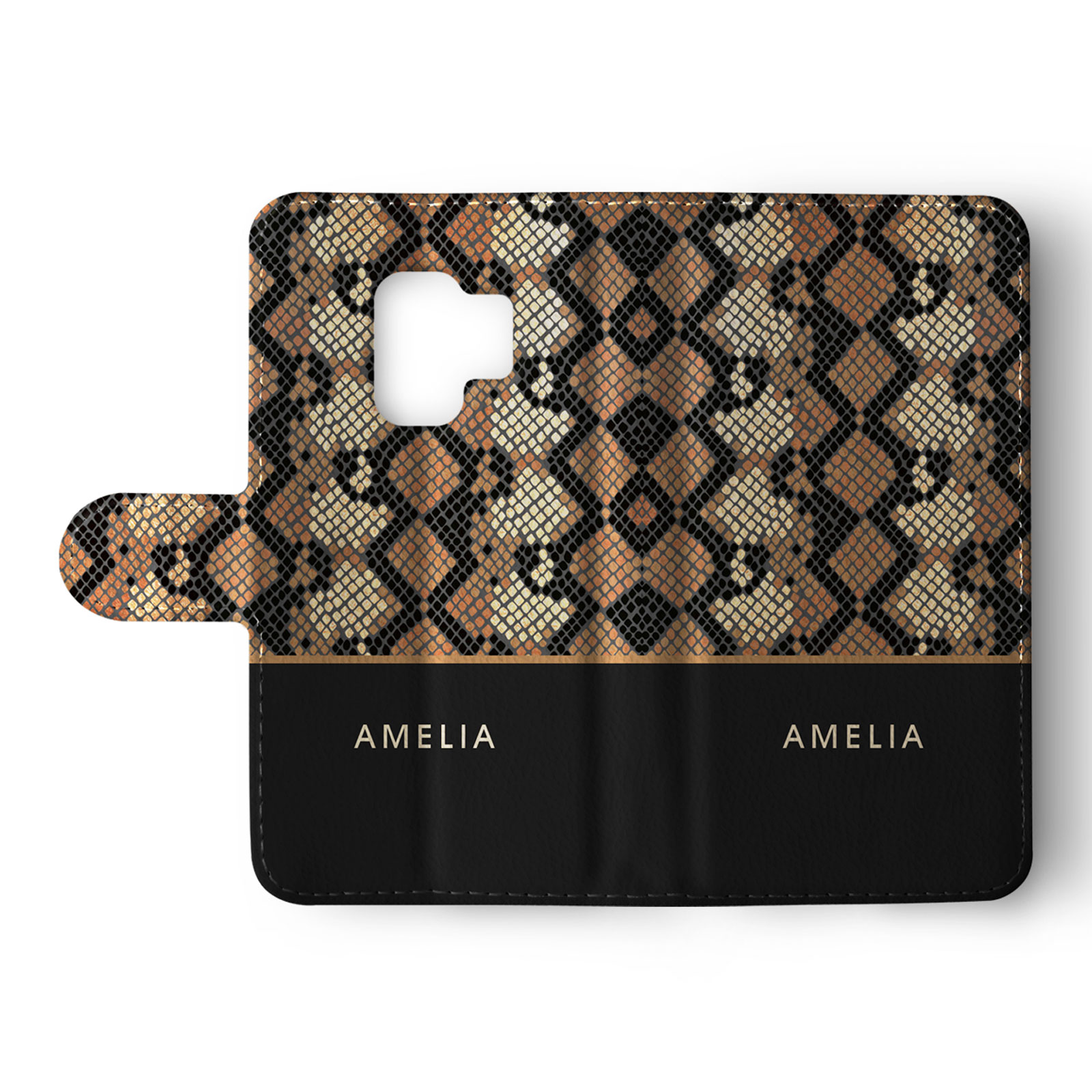 Tirita Personalised Wallet Flip Case for Samsung S23 S22 S20 Skin Animal Print - Picture 24 of 26