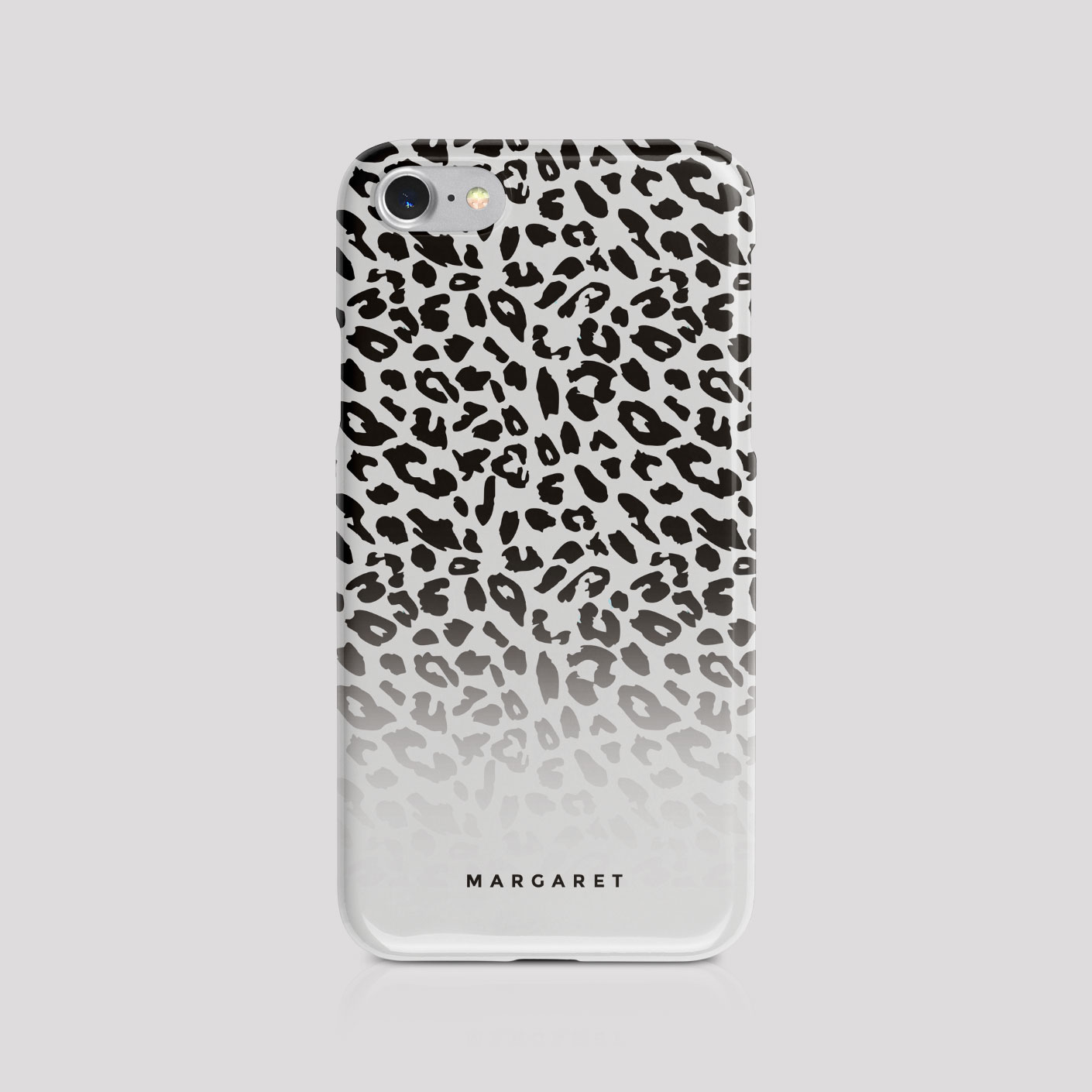Personalised Phone Case Cover for iPhone Samsung Floral Animal Print Glitter - Picture 15 of 24
