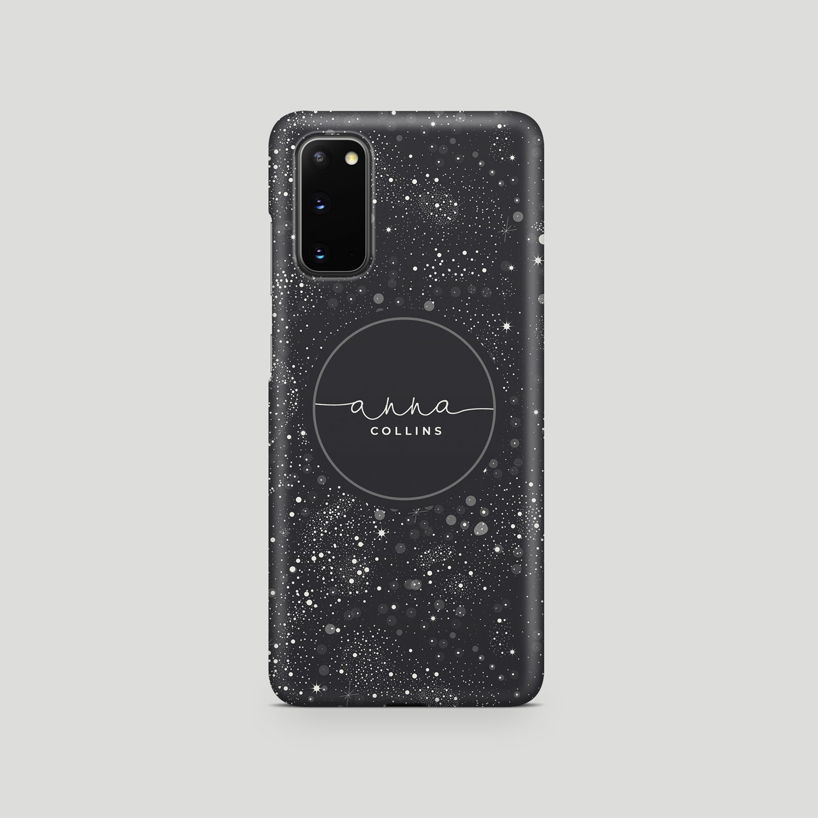 Tirita Personalised teléfono caso para Samsung S20 S10 S9 S7 Galaxy Moon Stars espacio Tirita Personalised teléfono caso para Samsung S20 S10 S9 S7 Galaxy Moon Stars espacio