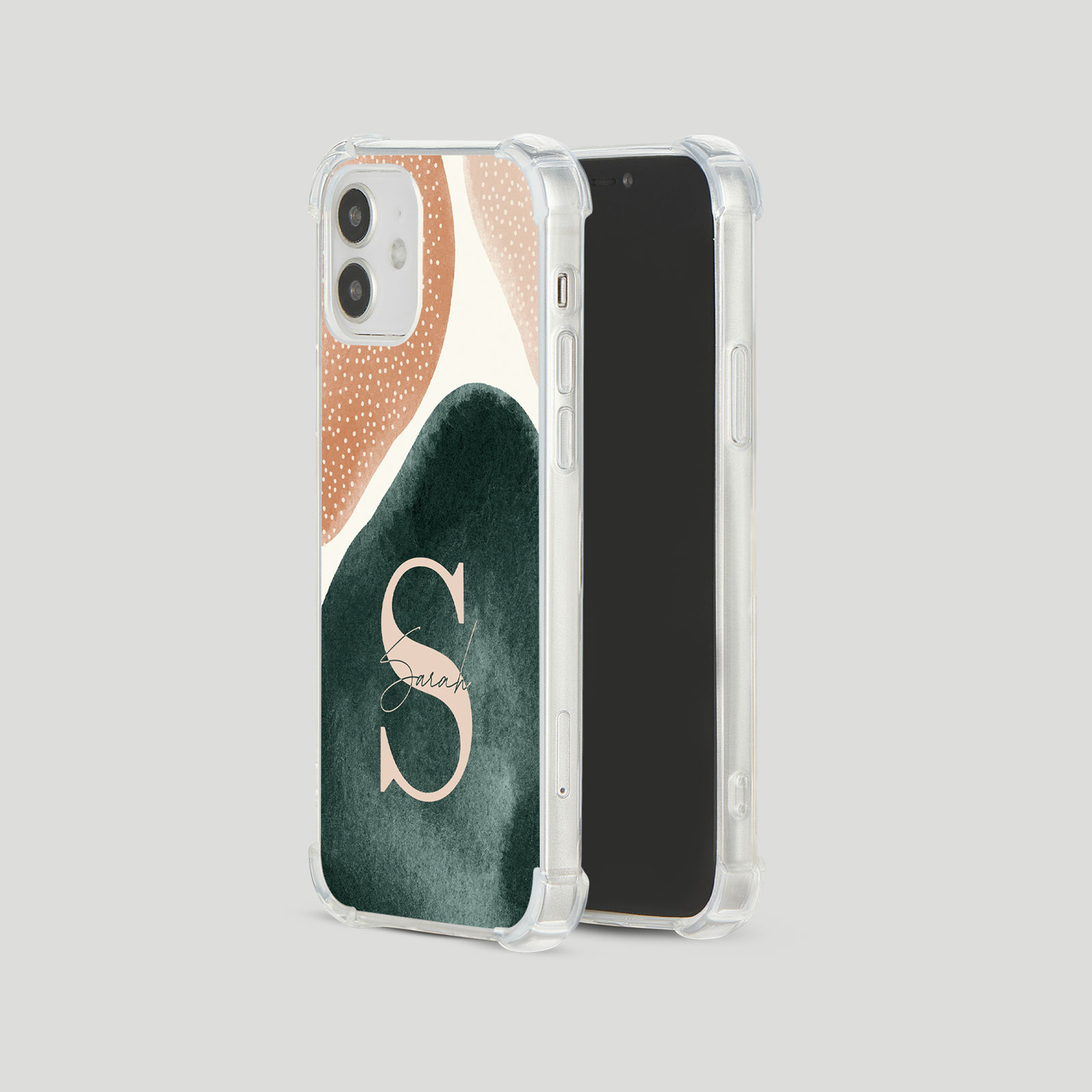 Tirita Personalised Phone Case Shockproof for iPhone 15 14 13 12 Boho Minimalist - Picture 7 of 38