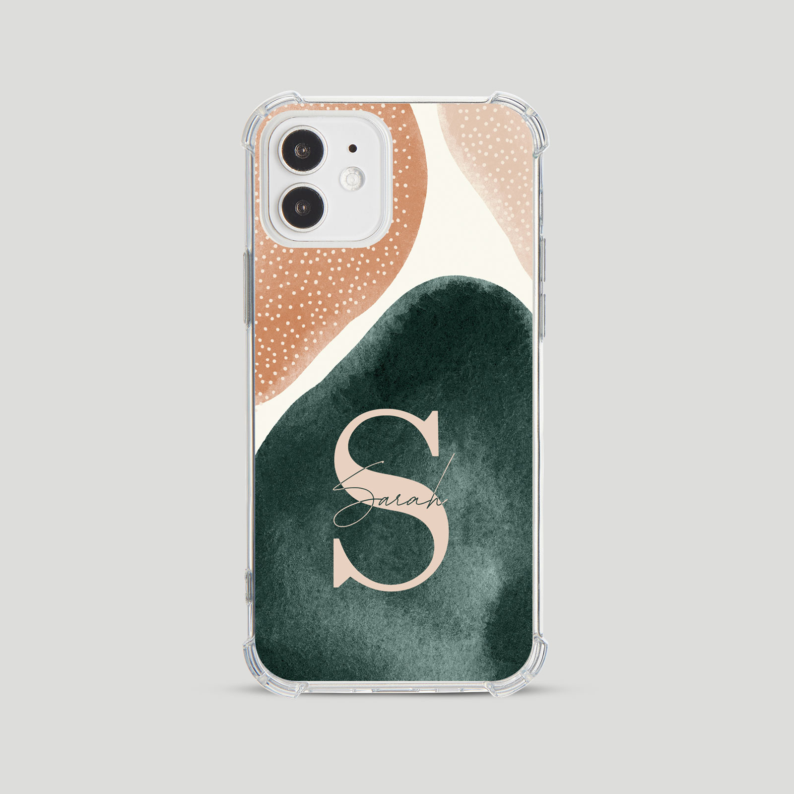 Tirita Personalised Phone Case Shockproof for iPhone 15 14 13 12 Boho Minimalist - Picture 6 of 38