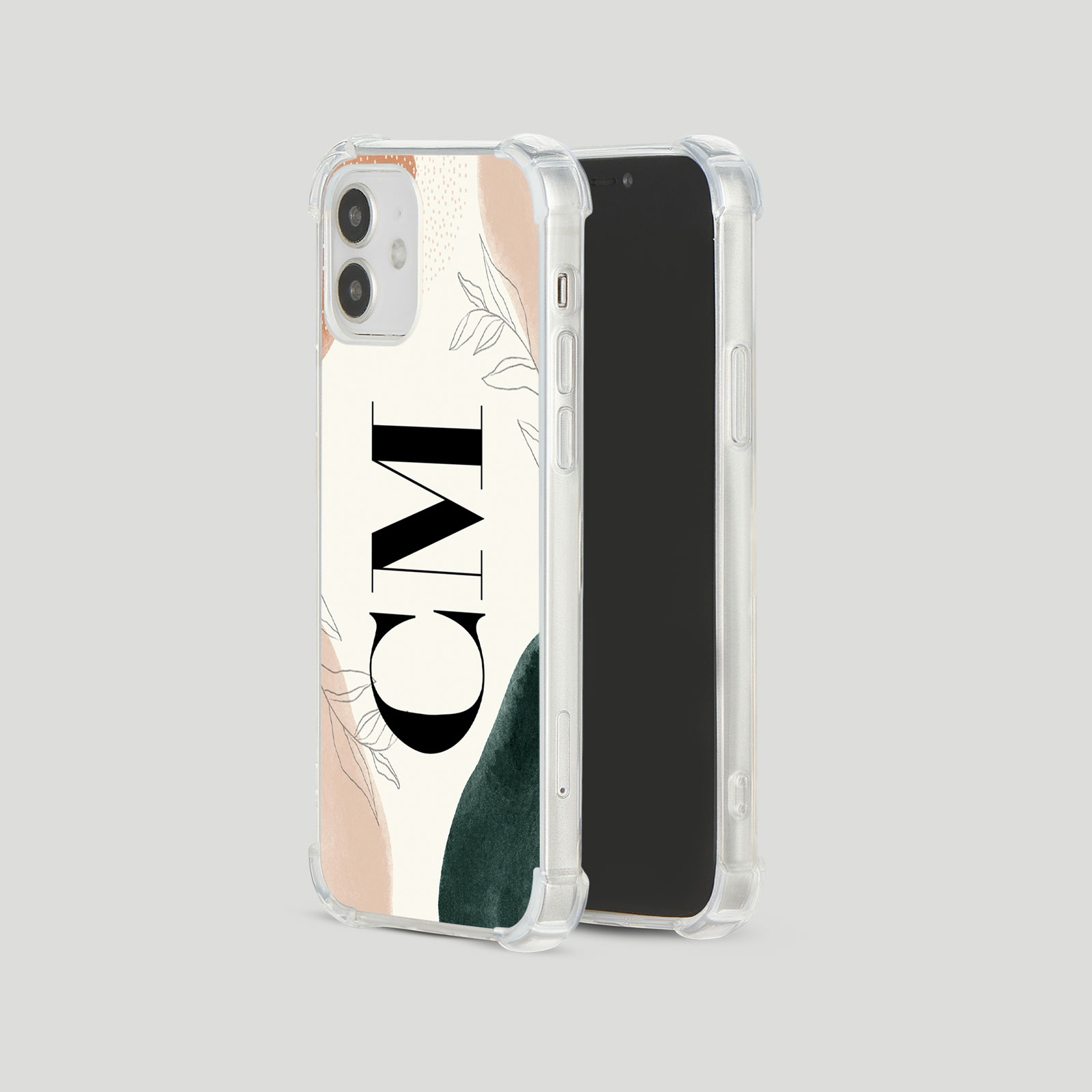 Tirita Personalised Phone Case Shockproof for iPhone 15 14 13 12 Boho Minimalist - Picture 15 of 38