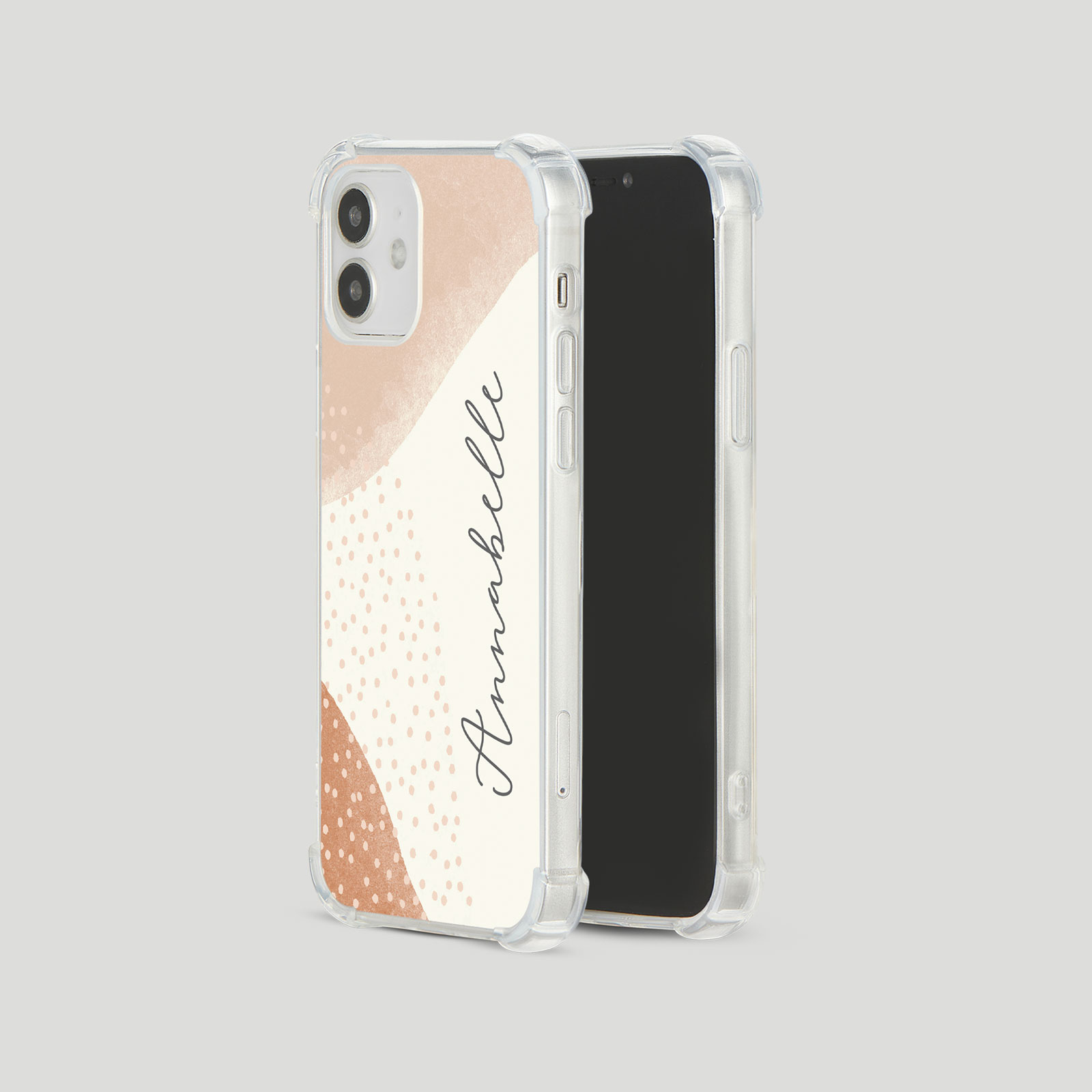 Tirita Personalised Phone Case Shockproof for iPhone 15 14 13 12 Boho Minimalist - Picture 23 of 38