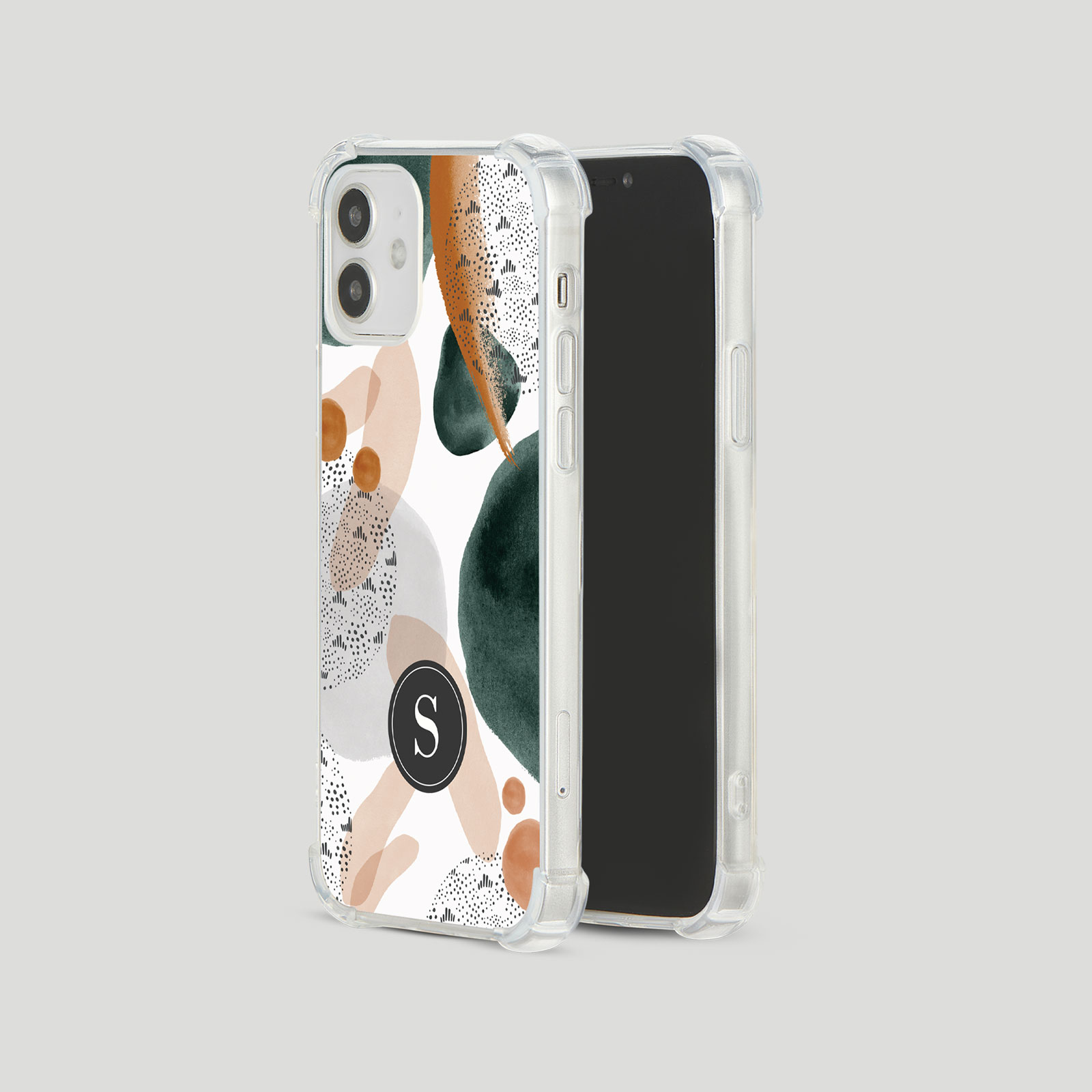 Tirita Personalised Phone Case Shockproof for iPhone 15 14 13 12 Boho Minimalist - Picture 31 of 38