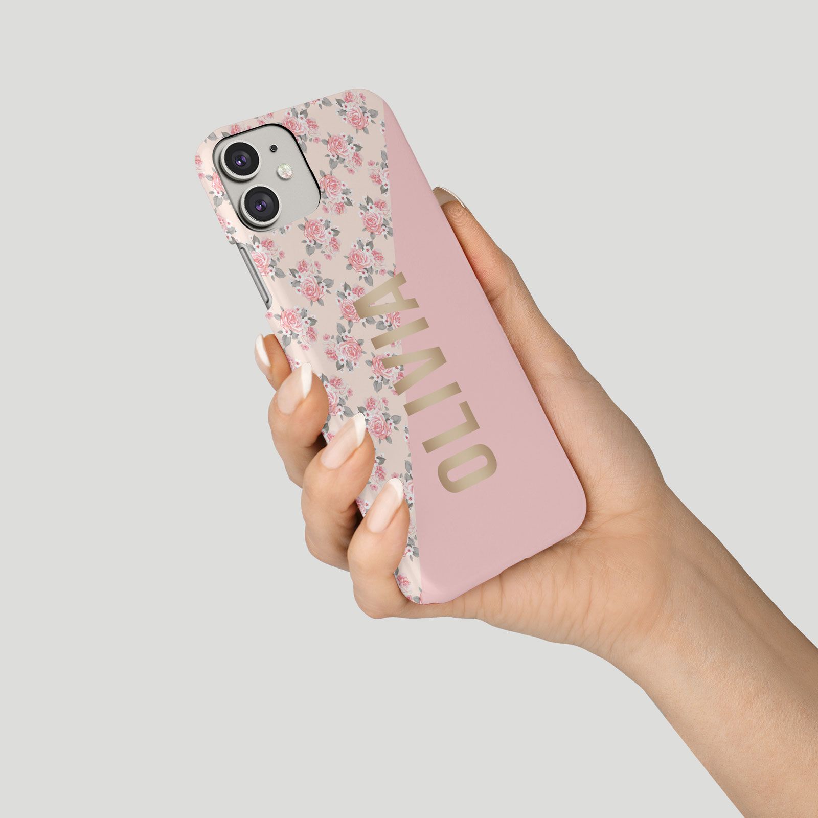 Tirita Personalised Phone Case for iPhone 16 15 14 13 12 11 XR Gold Shabby Chic - Picture 5 of 18