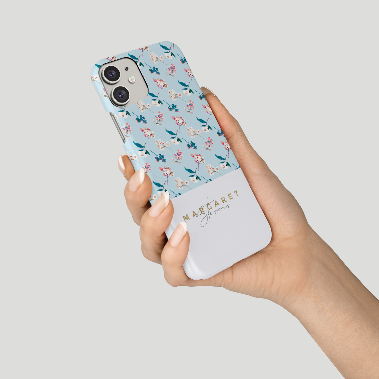 Tirita Personalised Phone Case for iPhone 16 15 14 13 12 11 XR Gold Shabby Chic - Picture 7 of 18
