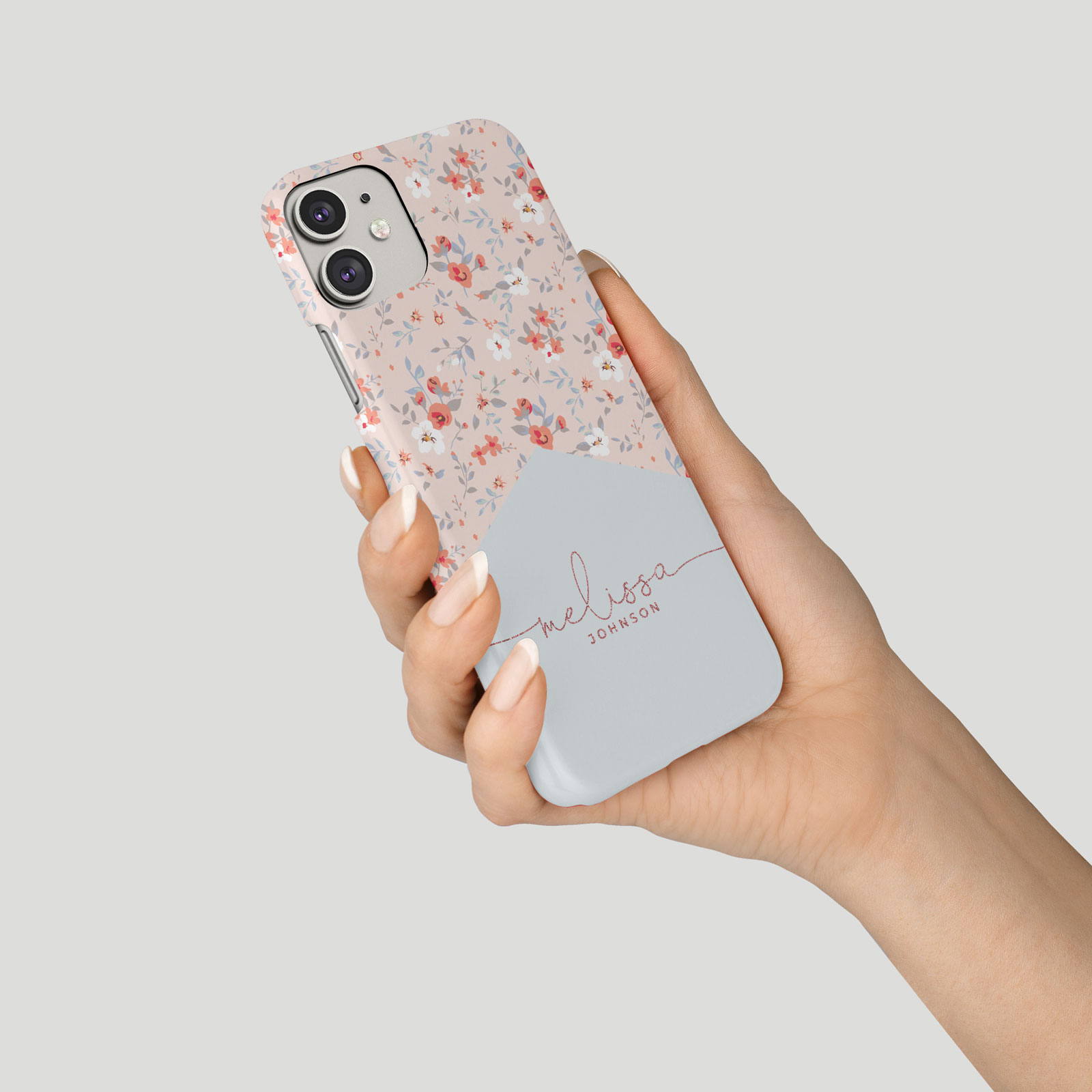 Tirita Personalised Phone Case for iPhone 16 15 14 13 12 11 XR Gold Shabby Chic - Picture 9 of 18