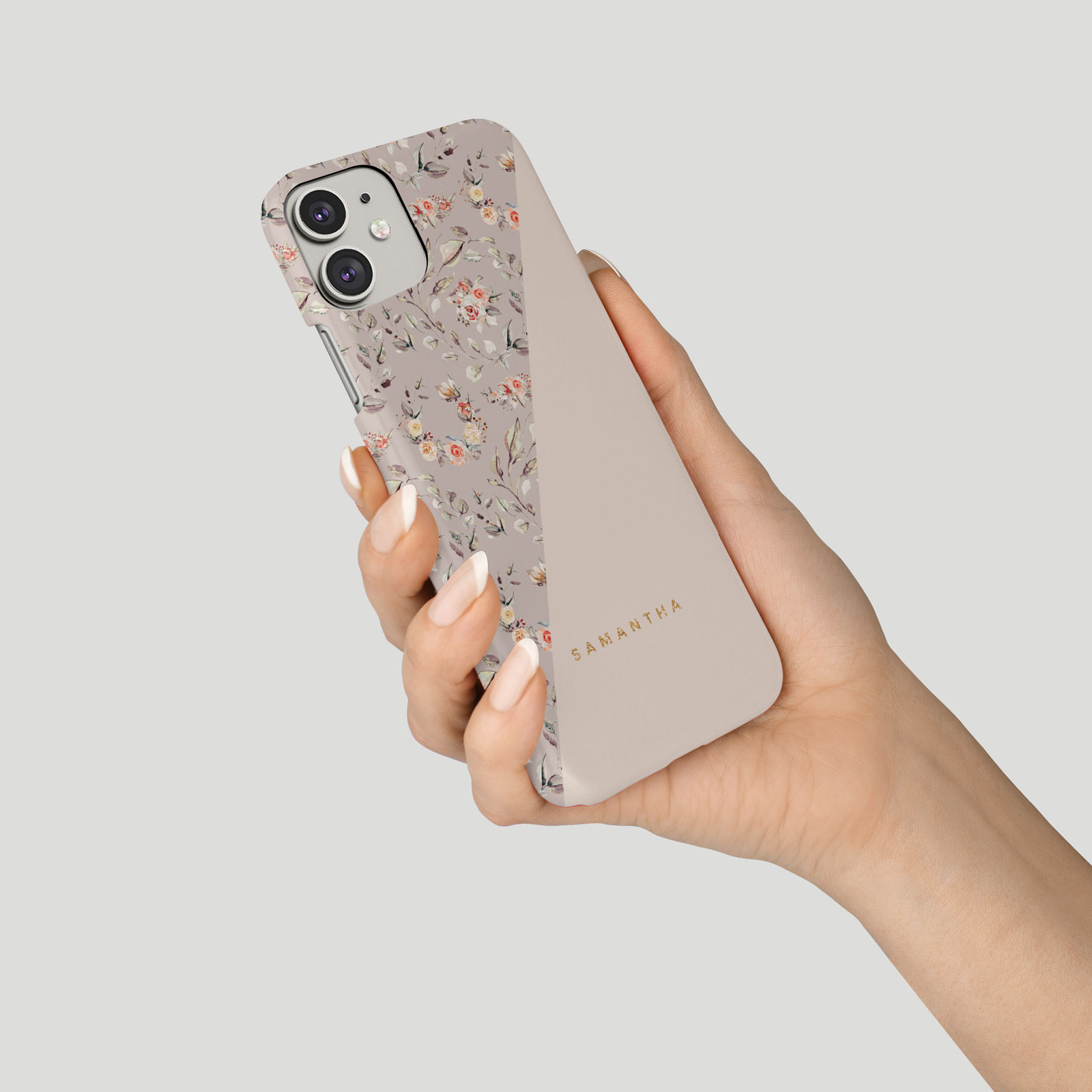 Tirita Personalised Phone Case for iPhone 16 15 14 13 12 11 XR Gold Shabby Chic - Picture 13 of 18