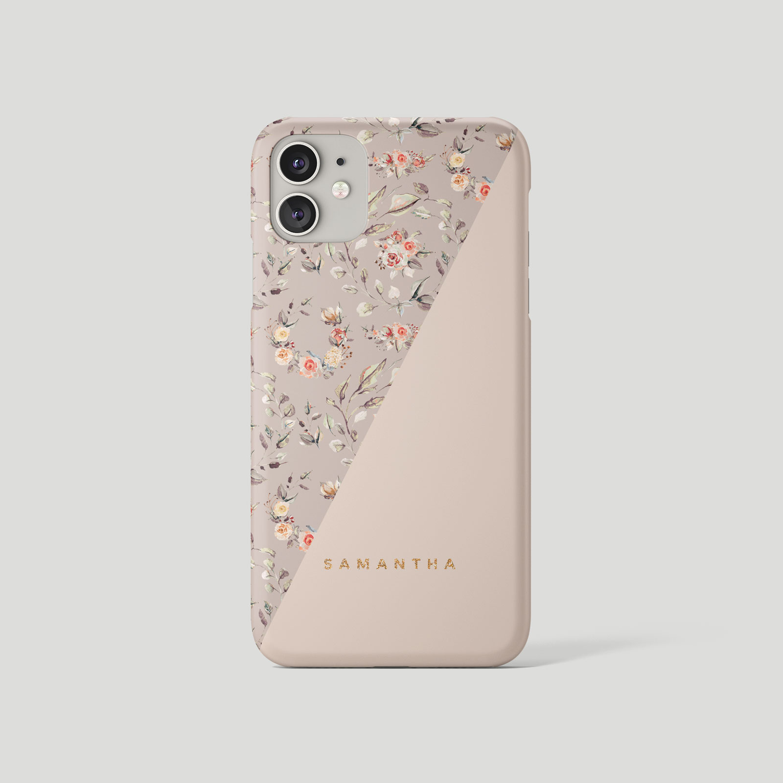 Tirita Personalised Phone Case for iPhone 16 15 14 13 12 11 XR Gold Shabby Chic - Picture 12 of 18