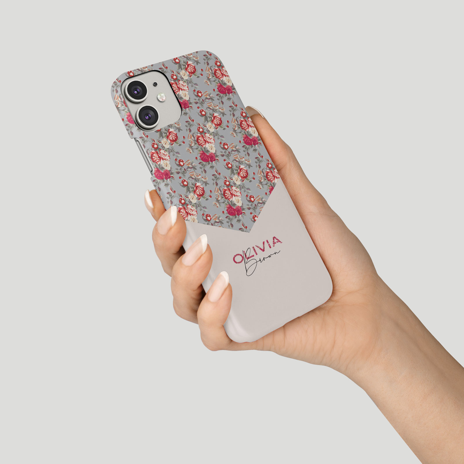 Tirita Personalised Phone Case for iPhone 16 15 14 13 12 11 XR Gold Shabby Chic - Picture 17 of 18