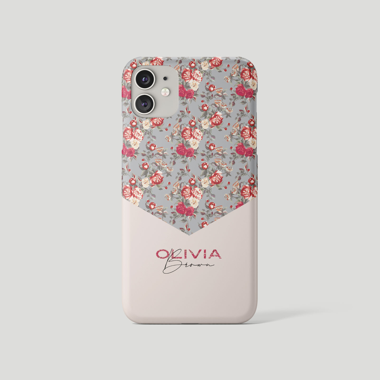 Tirita Personalised Phone Case for iPhone 16 15 14 13 12 11 XR Gold Shabby Chic - Picture 16 of 18