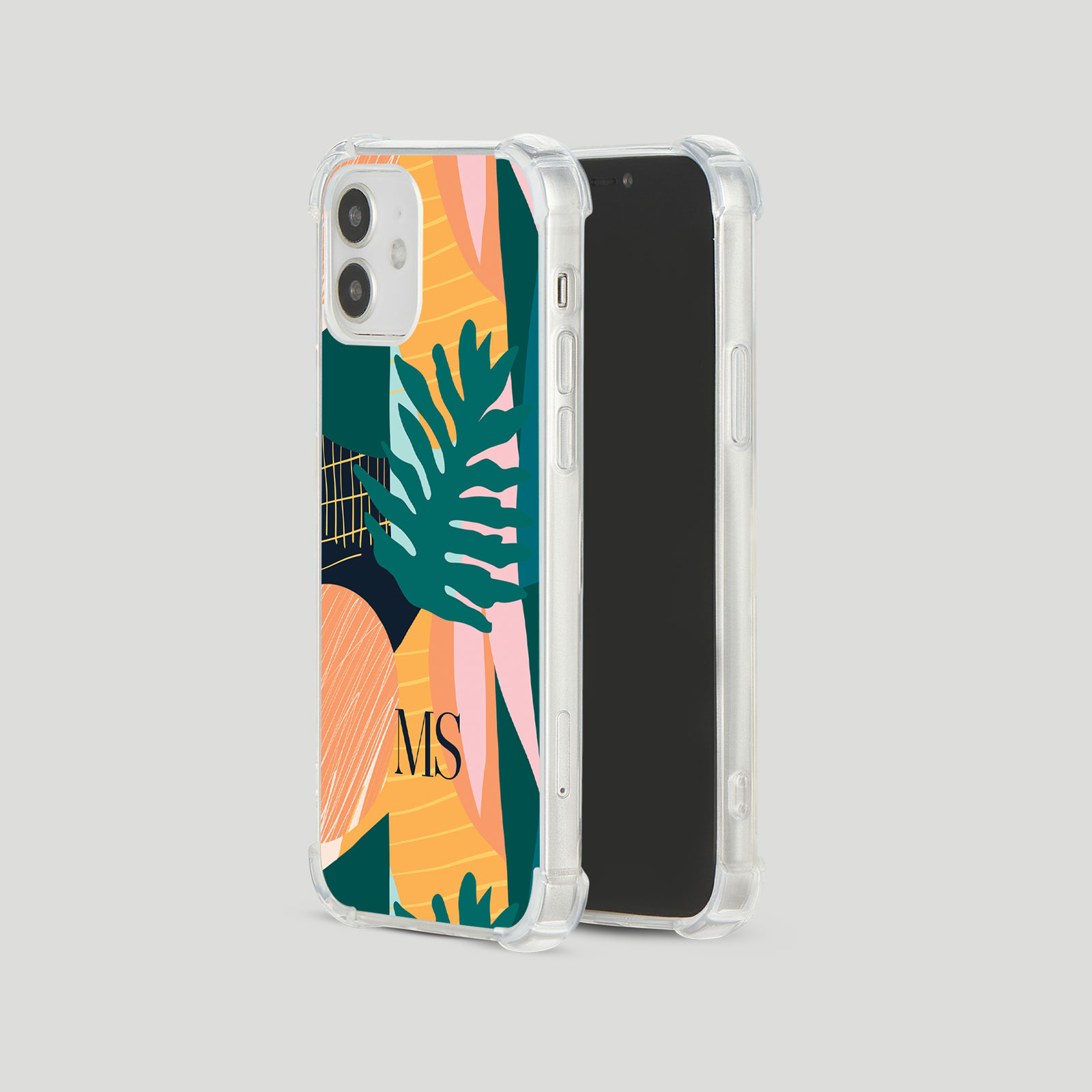 Tirita Personalised Shockproof Case for iPhone 15 14 13 12 Tropical Funky - Picture 7 of 42