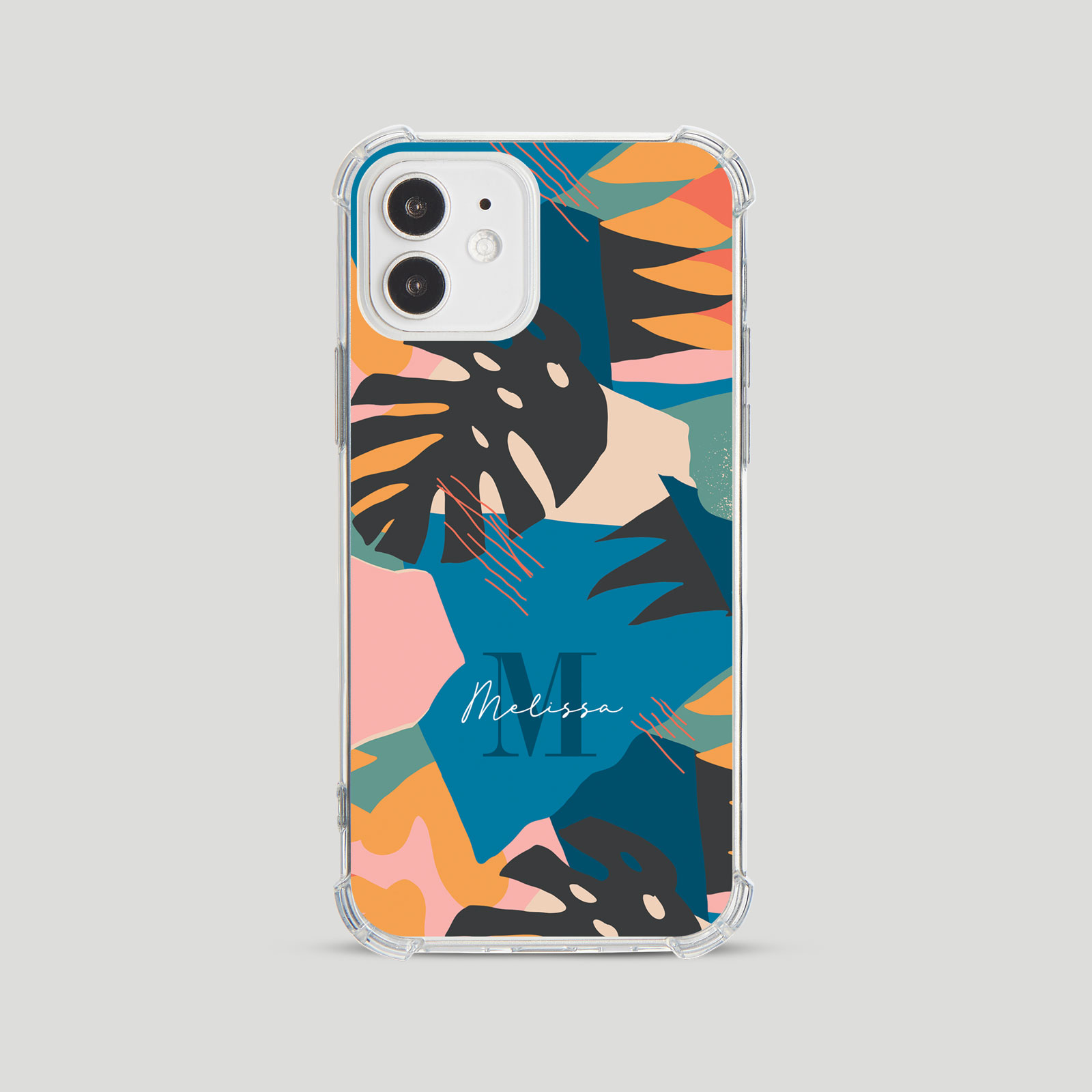 Tirita Personalised Shockproof Case for iPhone 15 14 13 12 Tropical Funky - Picture 18 of 42