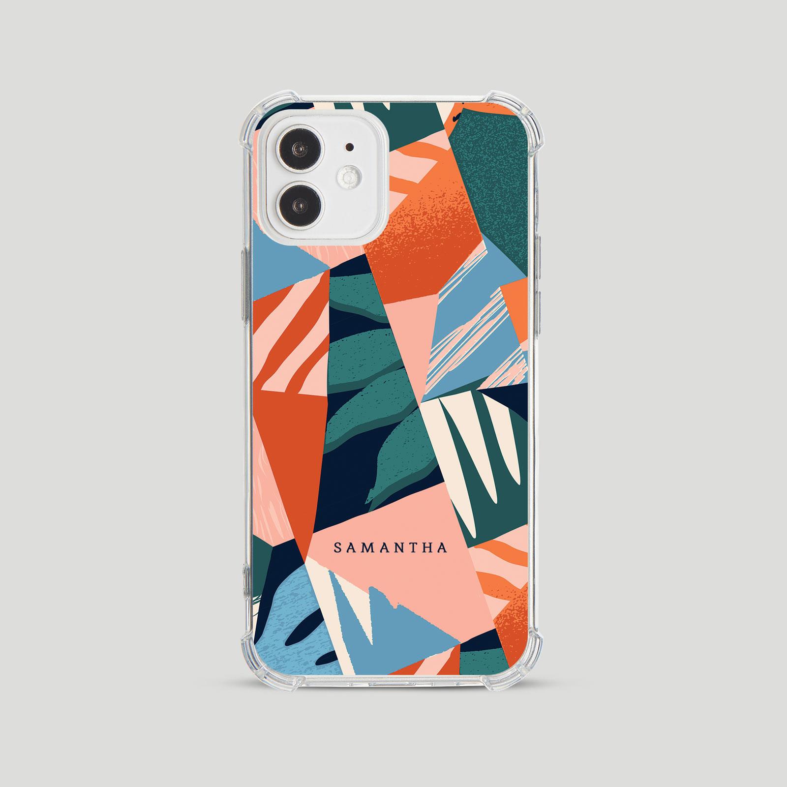 Tirita Personalised Shockproof Case for iPhone 15 14 13 12 Tropical Funky - Picture 26 of 42