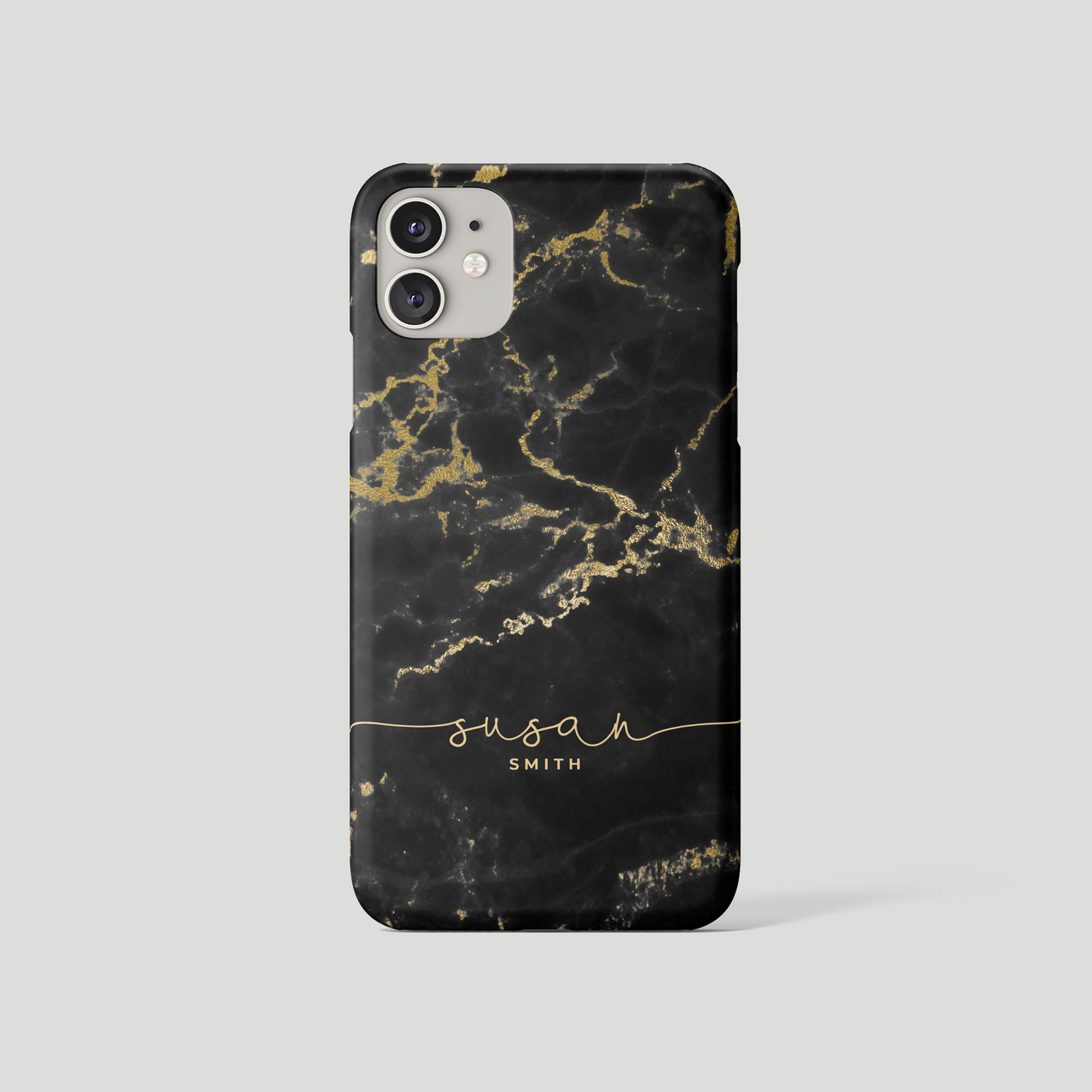 Tirita Personalised Phone Case for iPhone 16 15 14 13 12 11 Marble Gilded Golden - Picture 14 of 18