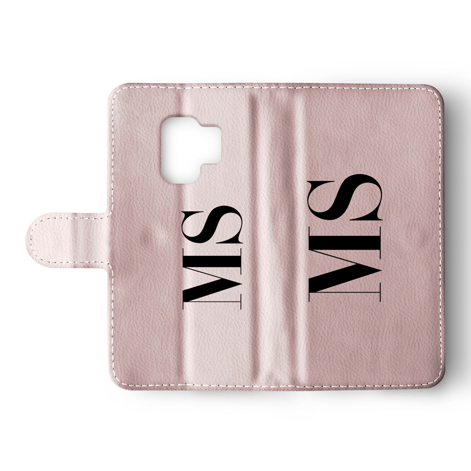 Tirita Personalised Wallet Flip Case for Samsung S23 S22 S20 S9 Rose Gold Pink - Picture 21 of 26