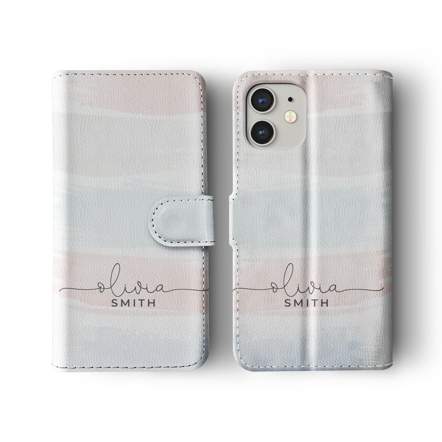 Tirita Personalised Wallet Flip Case for iPhone 16 15 14 13 Space Stars Animal - Picture 17 of 26
