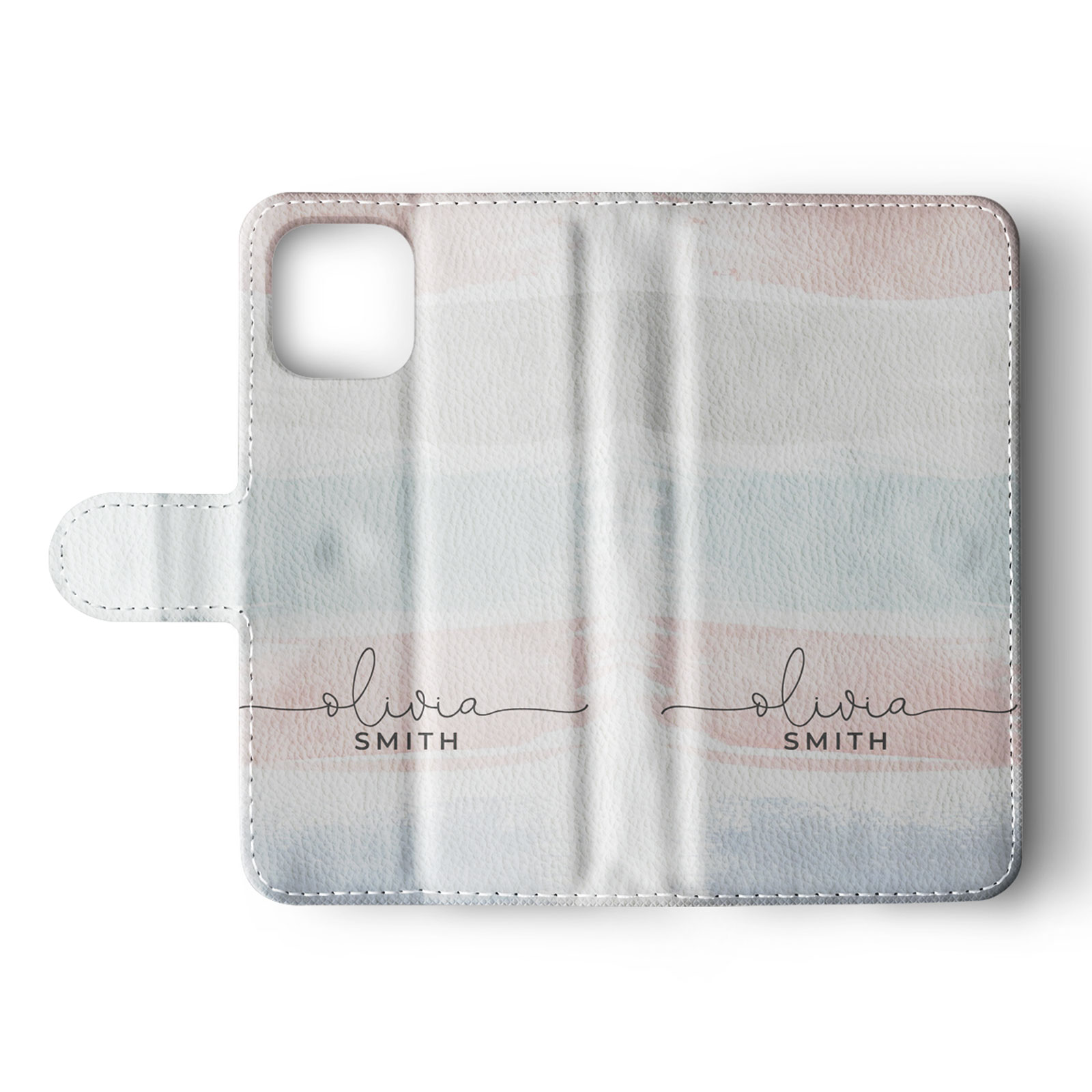 Tirita Personalised Wallet Flip Case for iPhone 16 15 14 13 Space Stars Animal - Picture 18 of 26