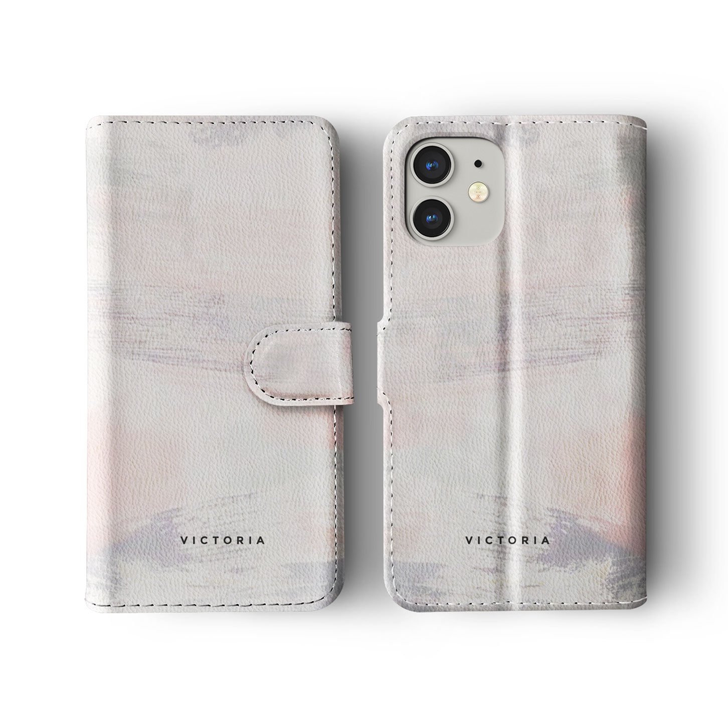 Tirita Personalised Wallet Flip Case for iPhone 16 15 14 13 Space Stars Animal - Picture 23 of 26
