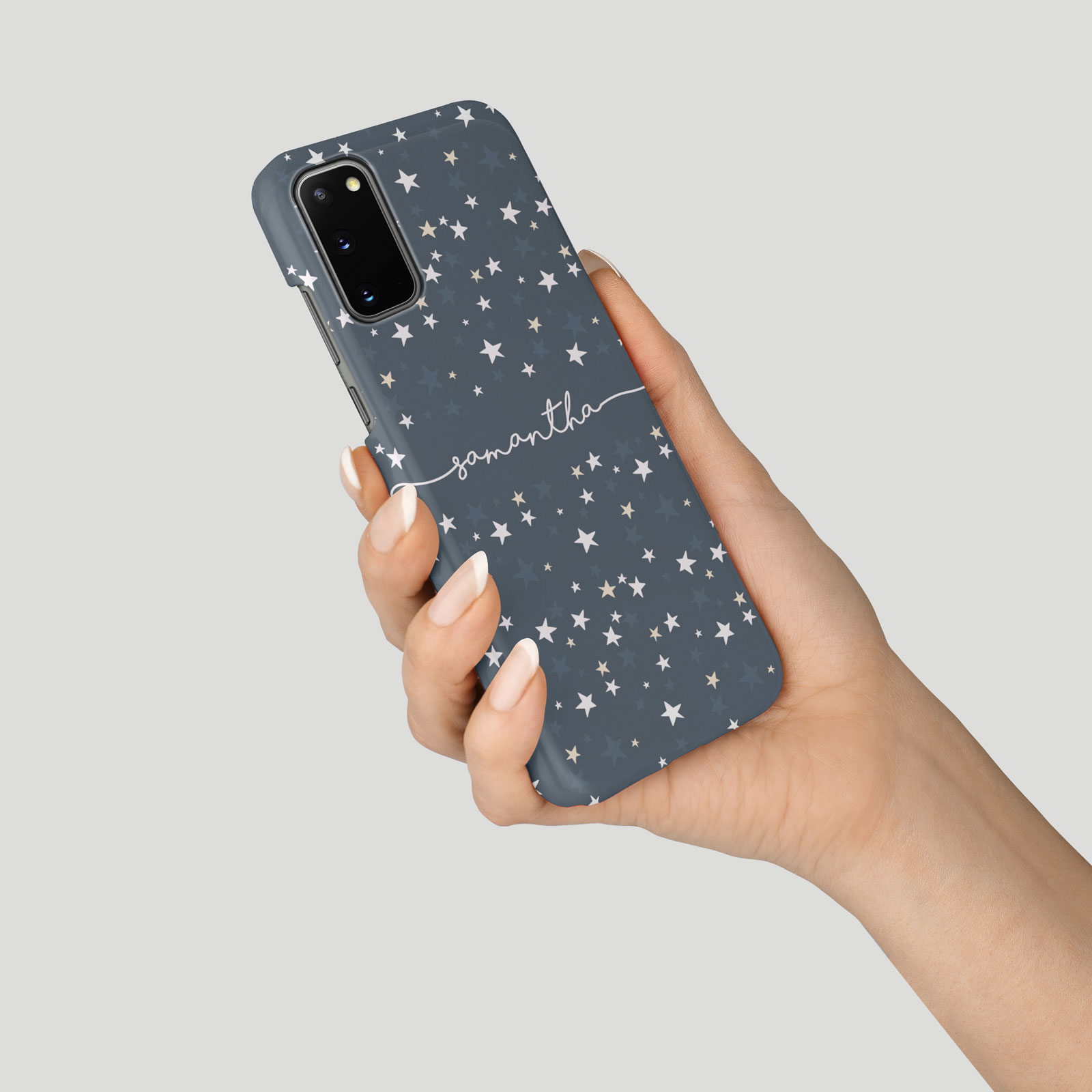 Tirita Personalised teléfono caso para Samsung S20 S10 S9 S7 Galaxy Moon Stars espacio