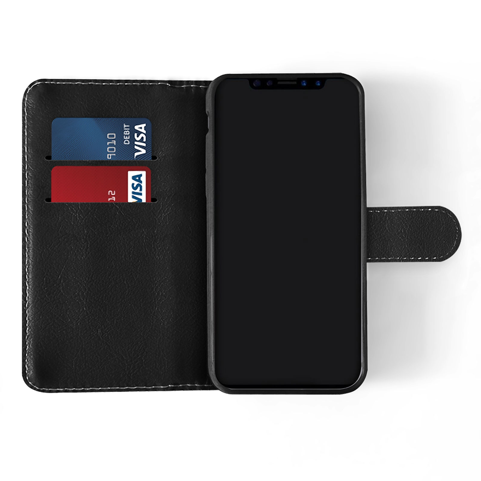 Tirita Personalised Wallet Flip Case for iPhone 15 14 13 12 11 SE Colourful Name - Picture 19 of 29