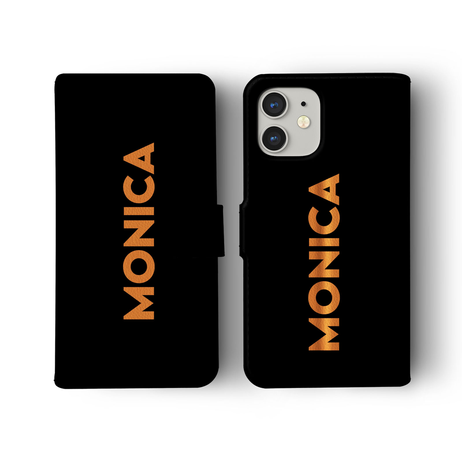 Tirita Personalised Wallet Flip Case for iPhone 15 14 13 12 11 SE Colourful Name - Picture 23 of 29