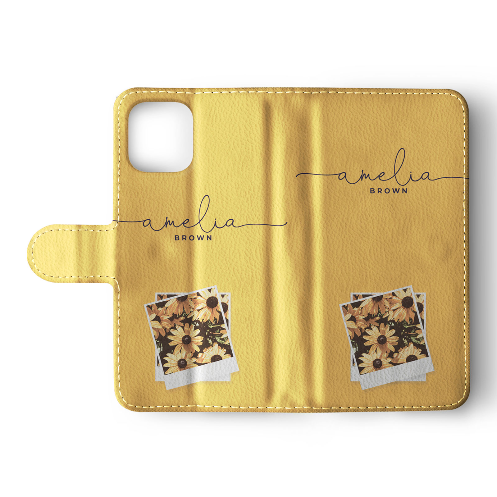 Tirita Personalised Wallet Flip Case for iPhone 16 15 14 Vintage Spring Floral - Picture 18 of 26
