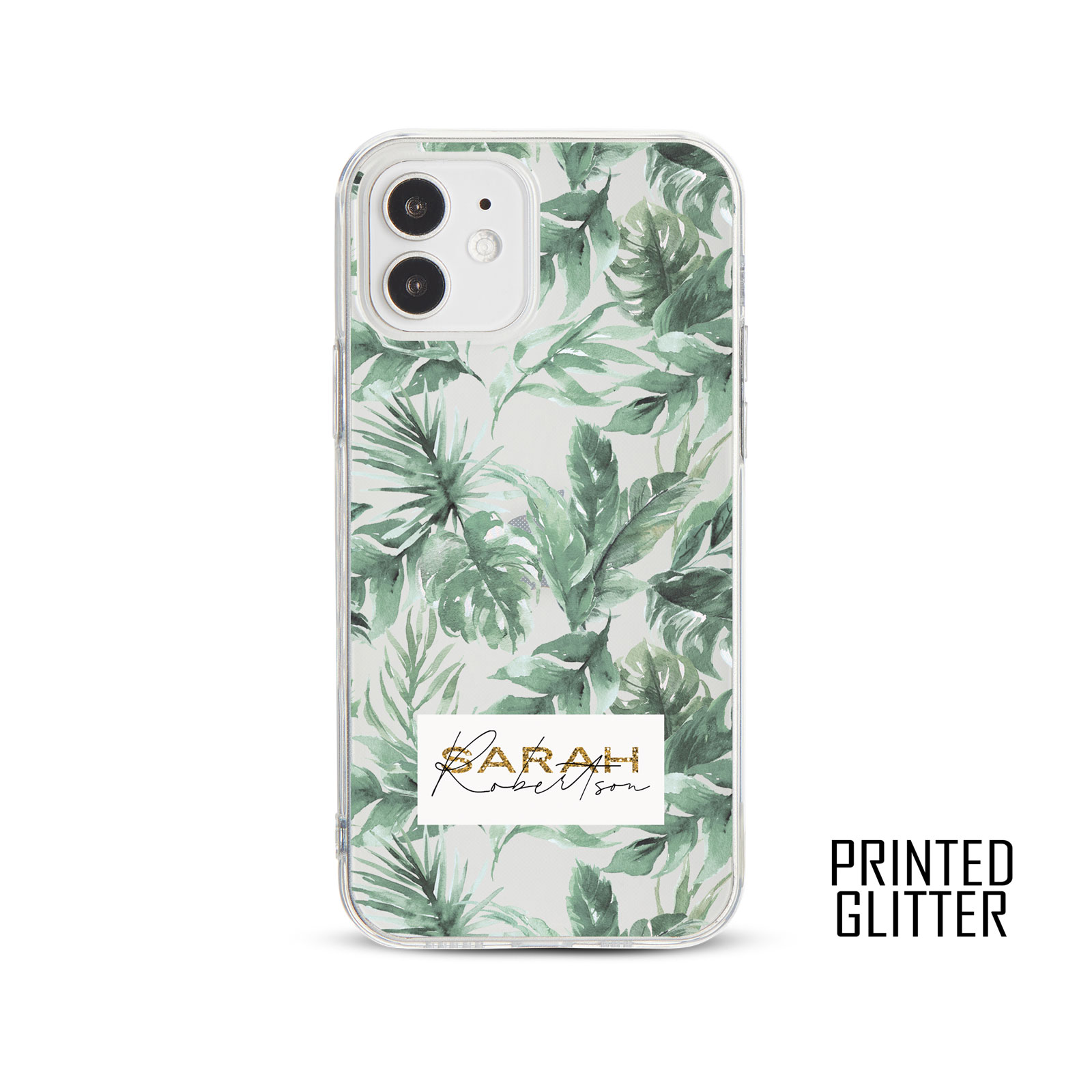 Tirita Personalised Phone Cas Shockproof Soft for iPhone 12 8 SE 11 Holographic - Picture 27 of 42