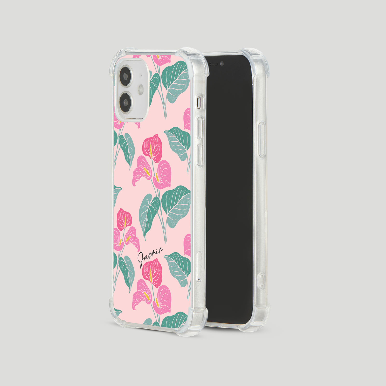 Tirita Personalised Phone Case Shockproof for iPhone 15 14 13 12 Tropical Vibes - Picture 7 of 34