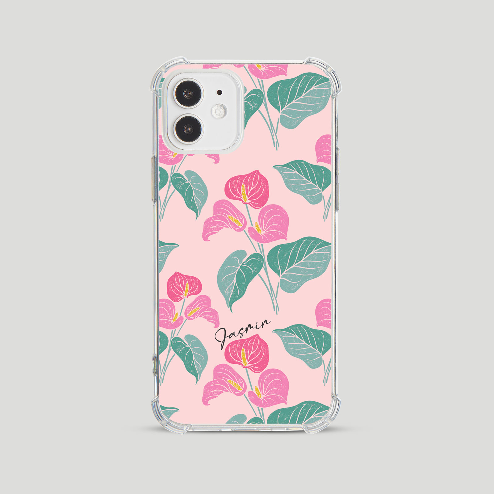 Tirita Personalised Phone Case Shockproof for iPhone 15 14 13 12 Tropical Vibes - Picture 6 of 34
