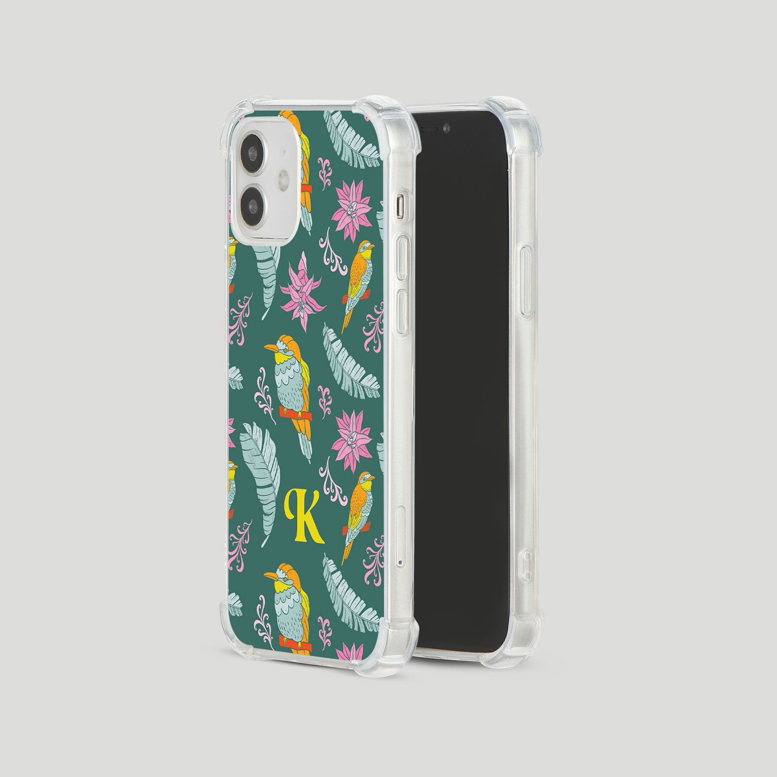 Tirita Personalised Phone Case Shockproof for iPhone 15 14 13 12 Tropical Vibes - Picture 15 of 34