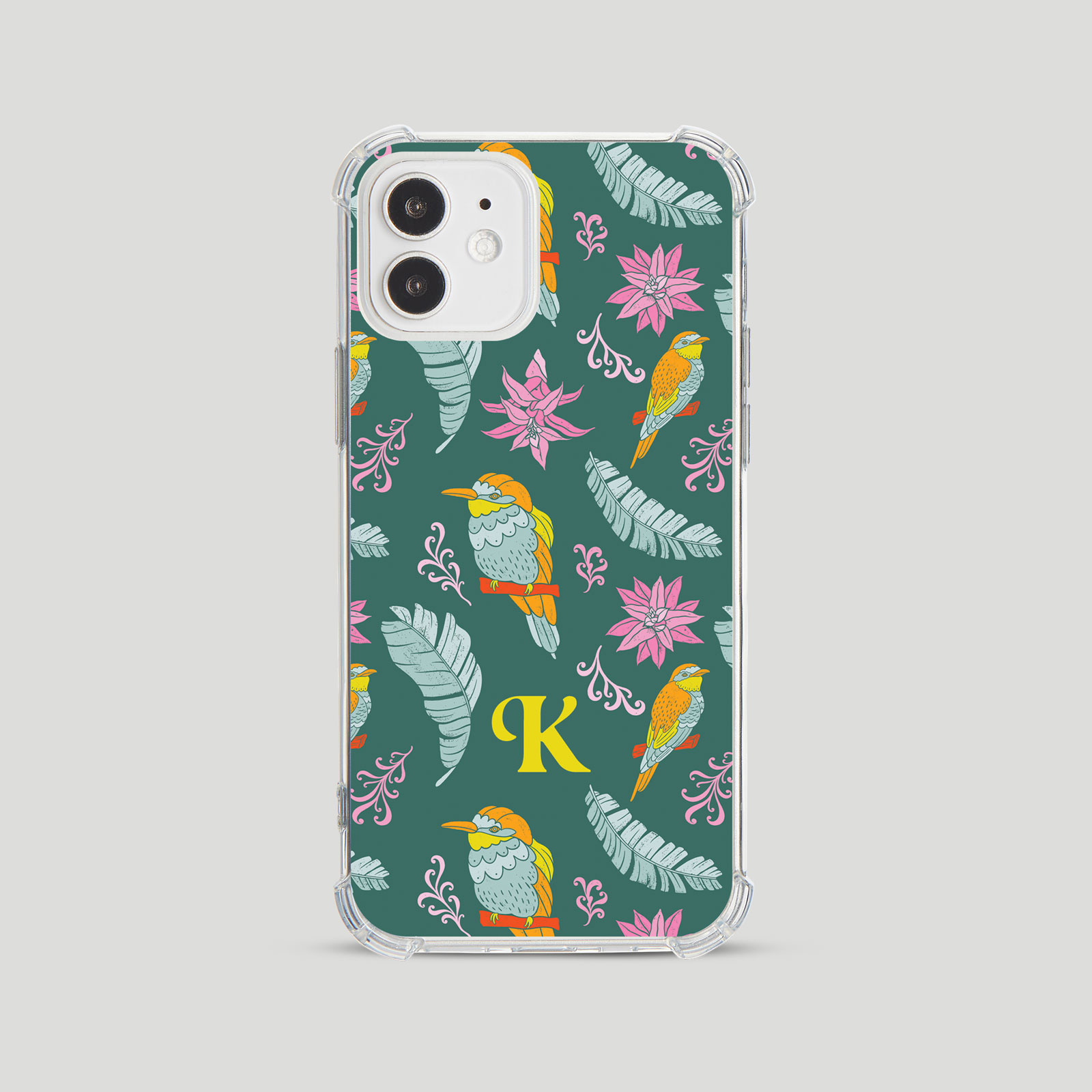 Tirita Personalised Phone Case Shockproof for iPhone 15 14 13 12 Tropical Vibes - Picture 14 of 34