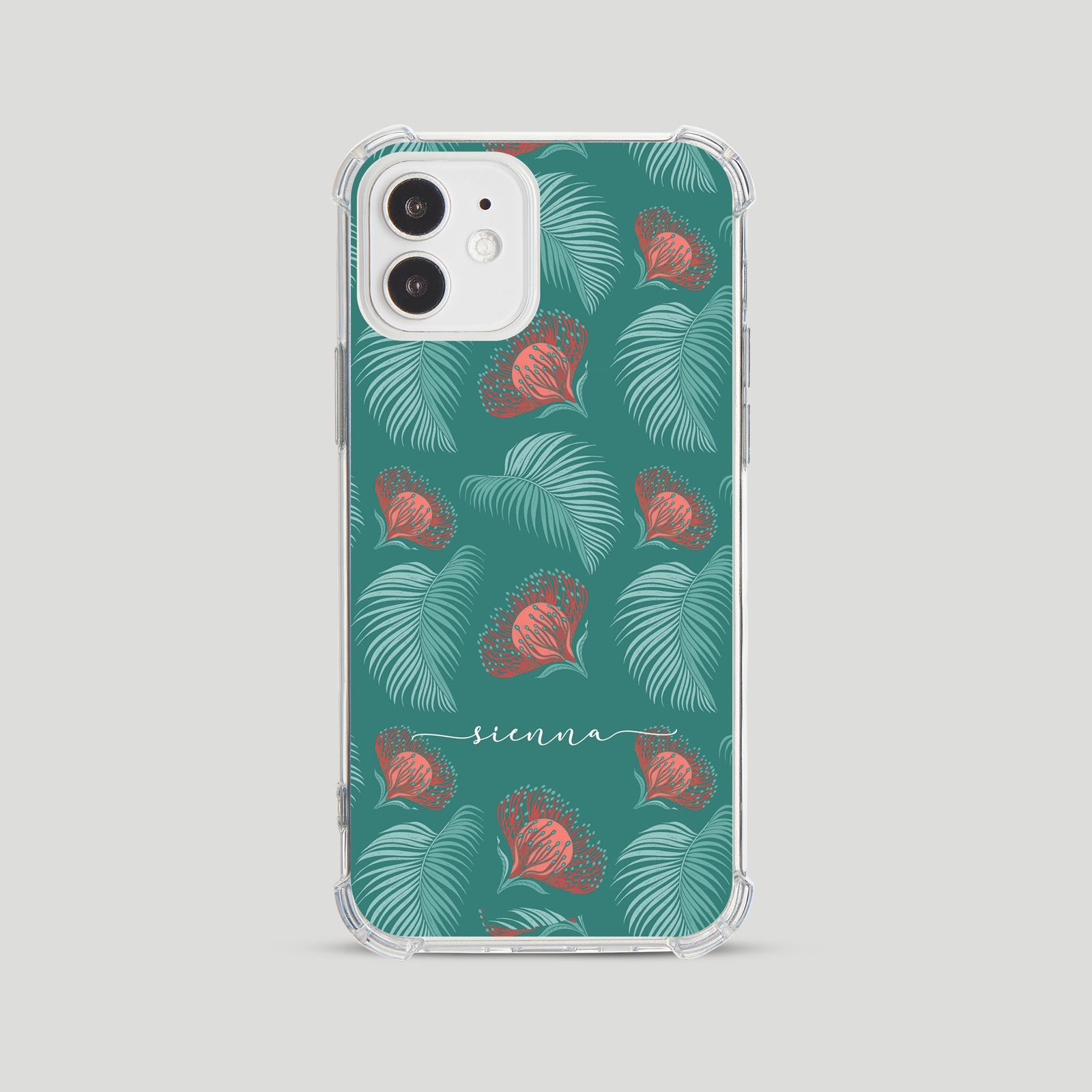 Tirita Personalised Phone Case Shockproof for iPhone 15 14 13 12 Tropical Vibes - Picture 22 of 34