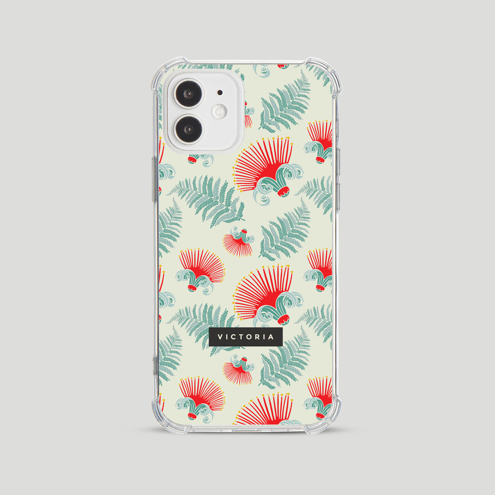Tirita Personalised Phone Case Shockproof for iPhone 15 14 13 12 Tropical Vibes - Picture 26 of 34