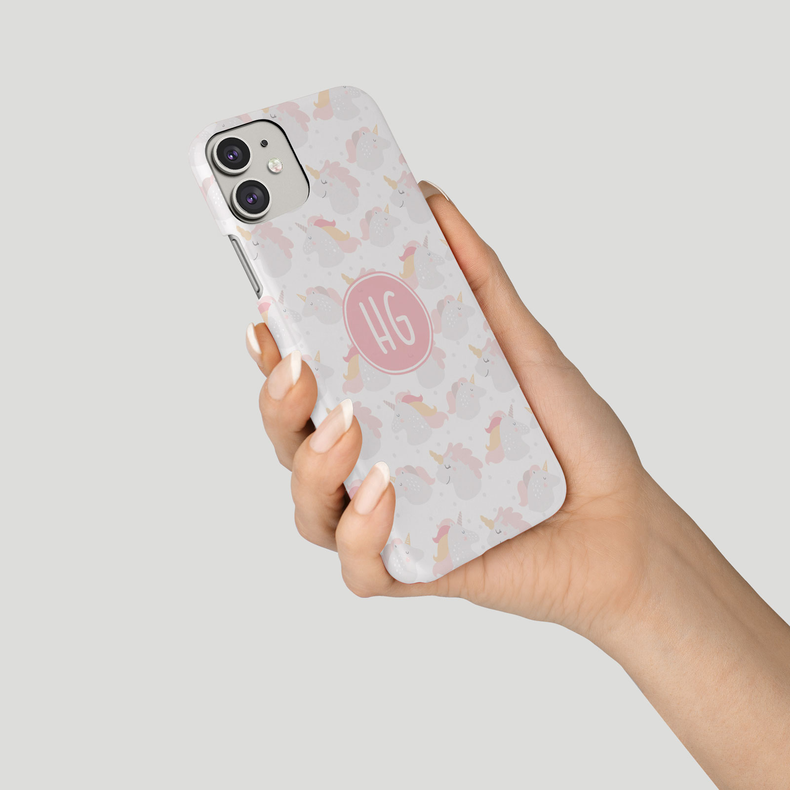 Tirita Personalised Phone Case for iPhone 16 15 14 13 12 Unicorns Kawaii Floral - Picture 5 of 18