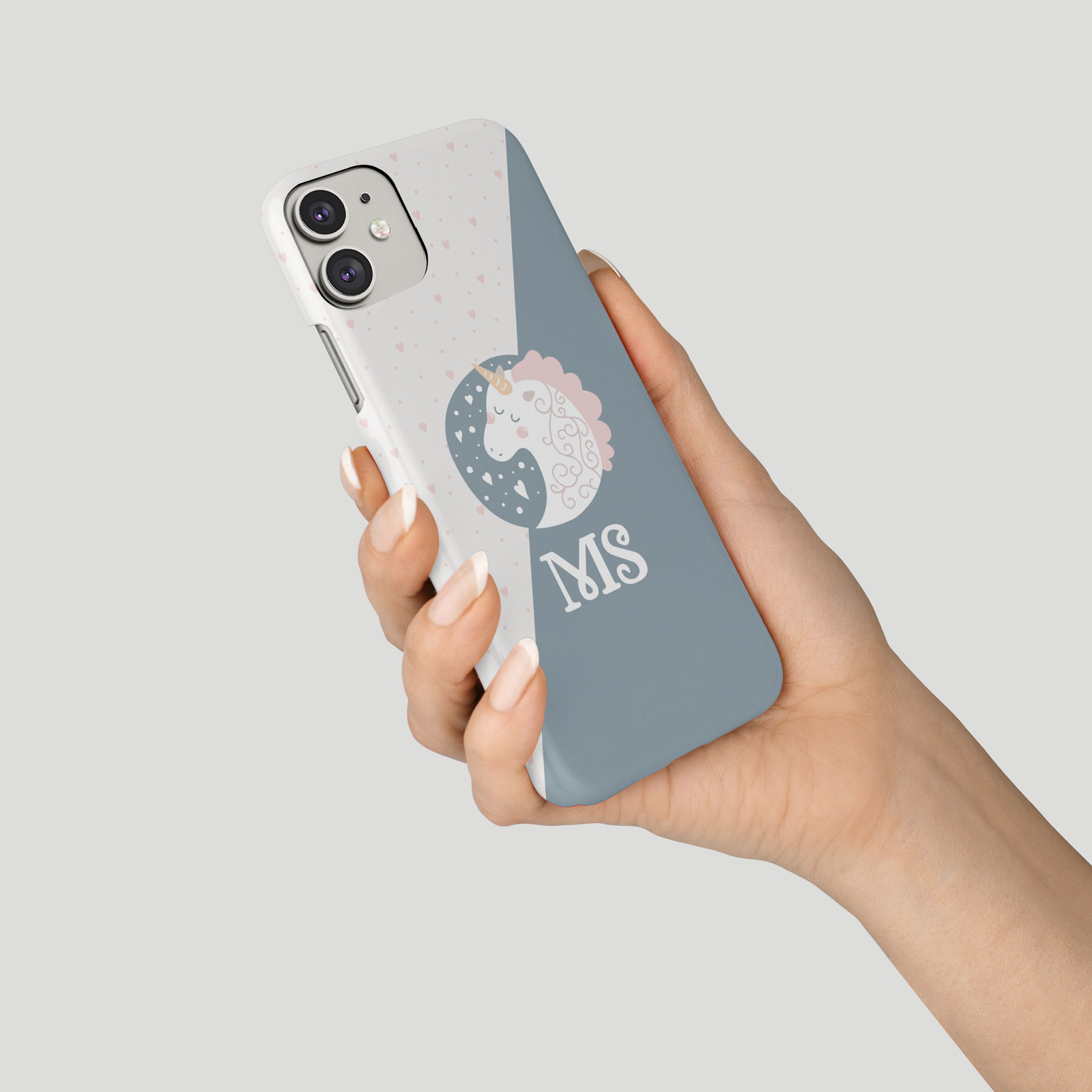 Tirita Personalised Phone Case for iPhone 16 15 14 13 12 Unicorns Kawaii Floral - Picture 11 of 18
