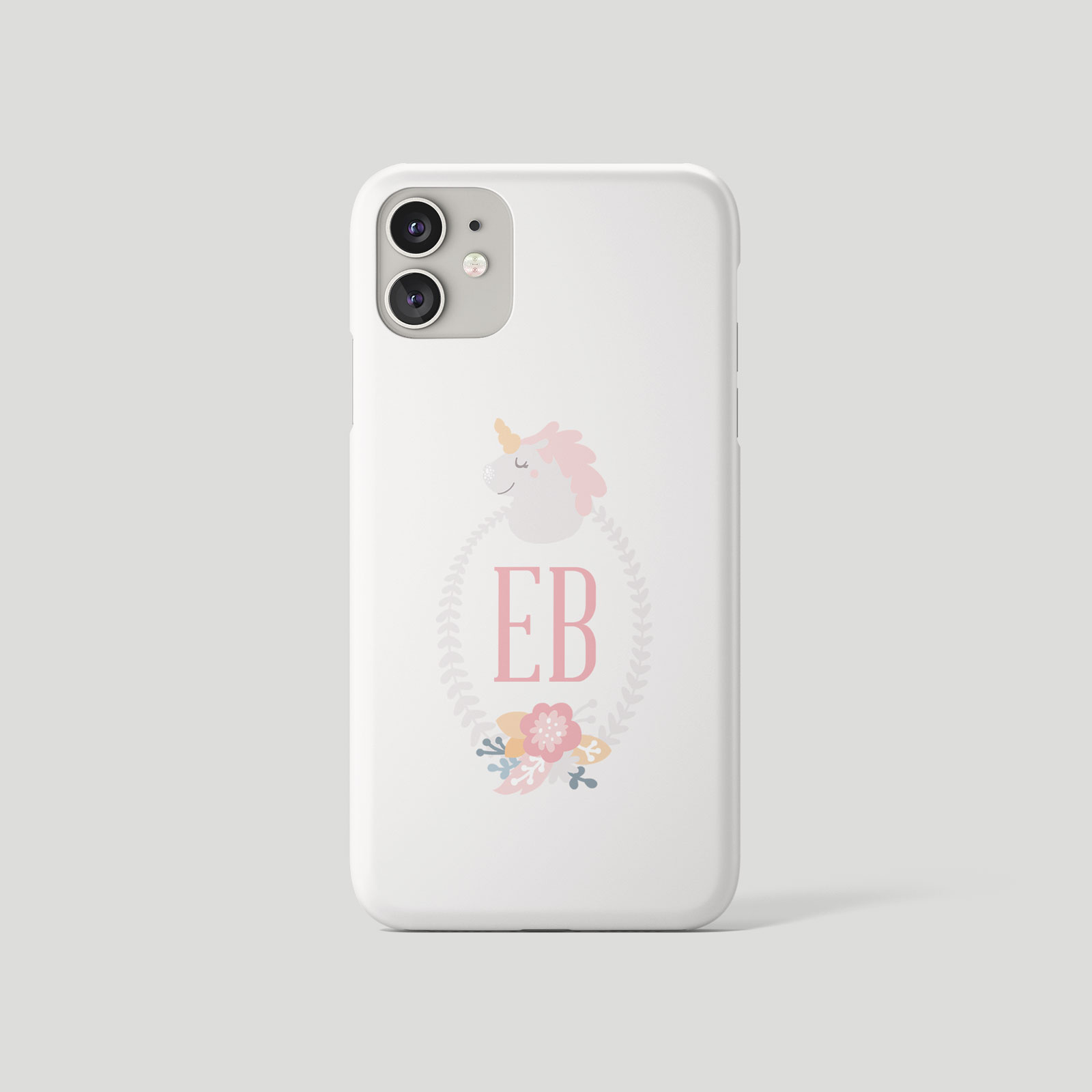 Tirita Personalised Phone Case for iPhone 16 15 14 13 12 Unicorns Kawaii Floral - Picture 12 of 18