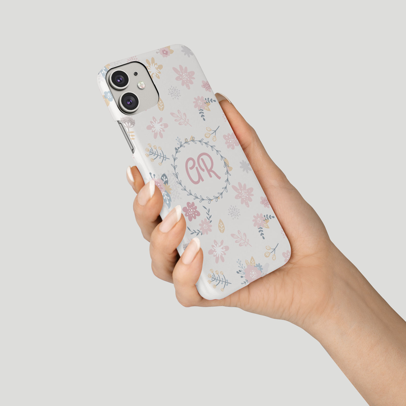 Tirita Personalised Phone Case for iPhone 16 15 14 13 12 Unicorns Kawaii Floral - Picture 17 of 18