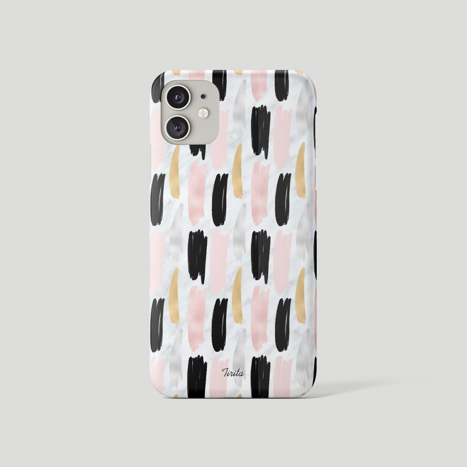 Tirita Phone Case for iPhone 16 15 14 13 12 11 XR Aesthetic Floral Marble Gold - Picture 12 of 18