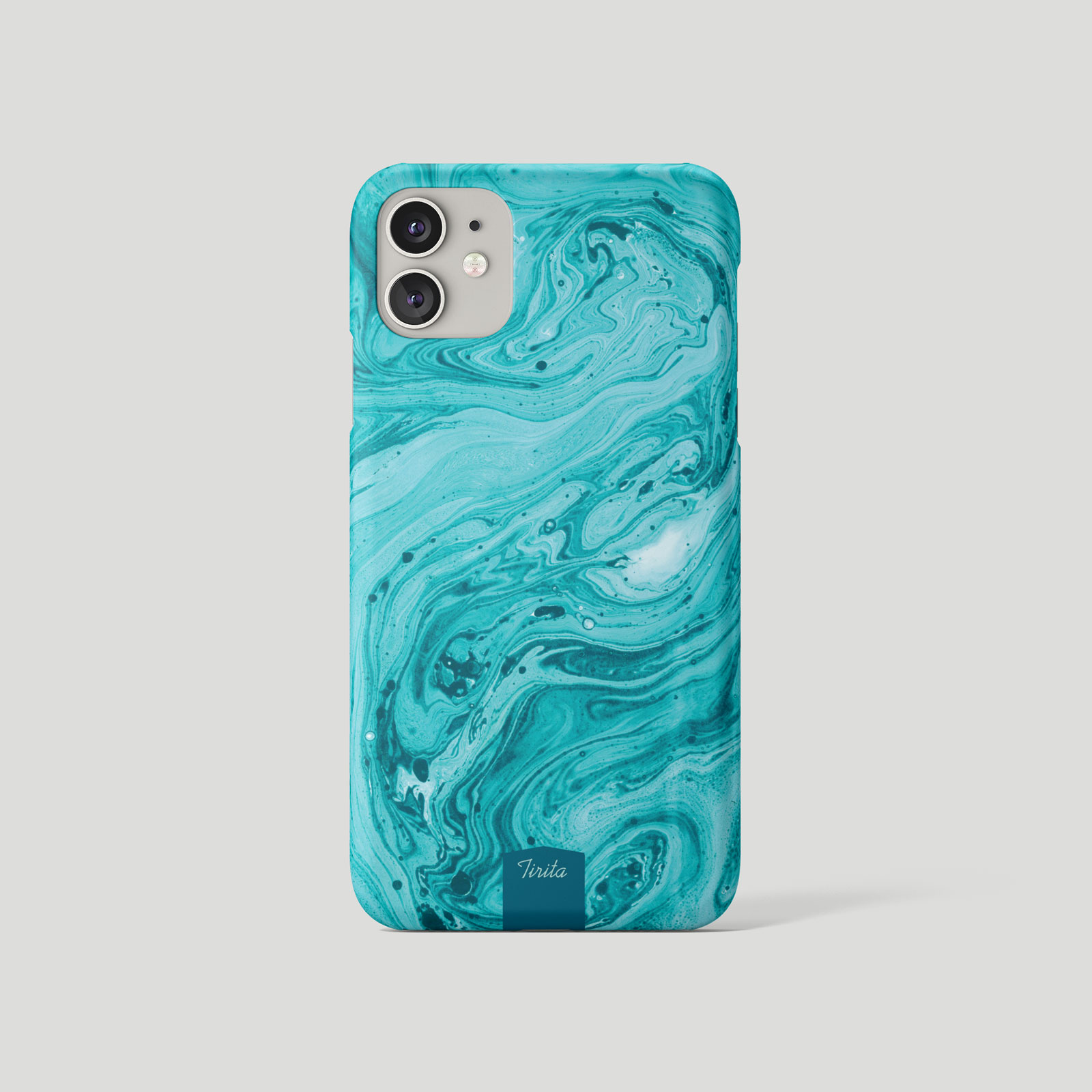 Tirita Phone Case for iPhone 16 15 14 13 11 12 SE X 6S XR Colourful Marble Veins - Picture 4 of 18