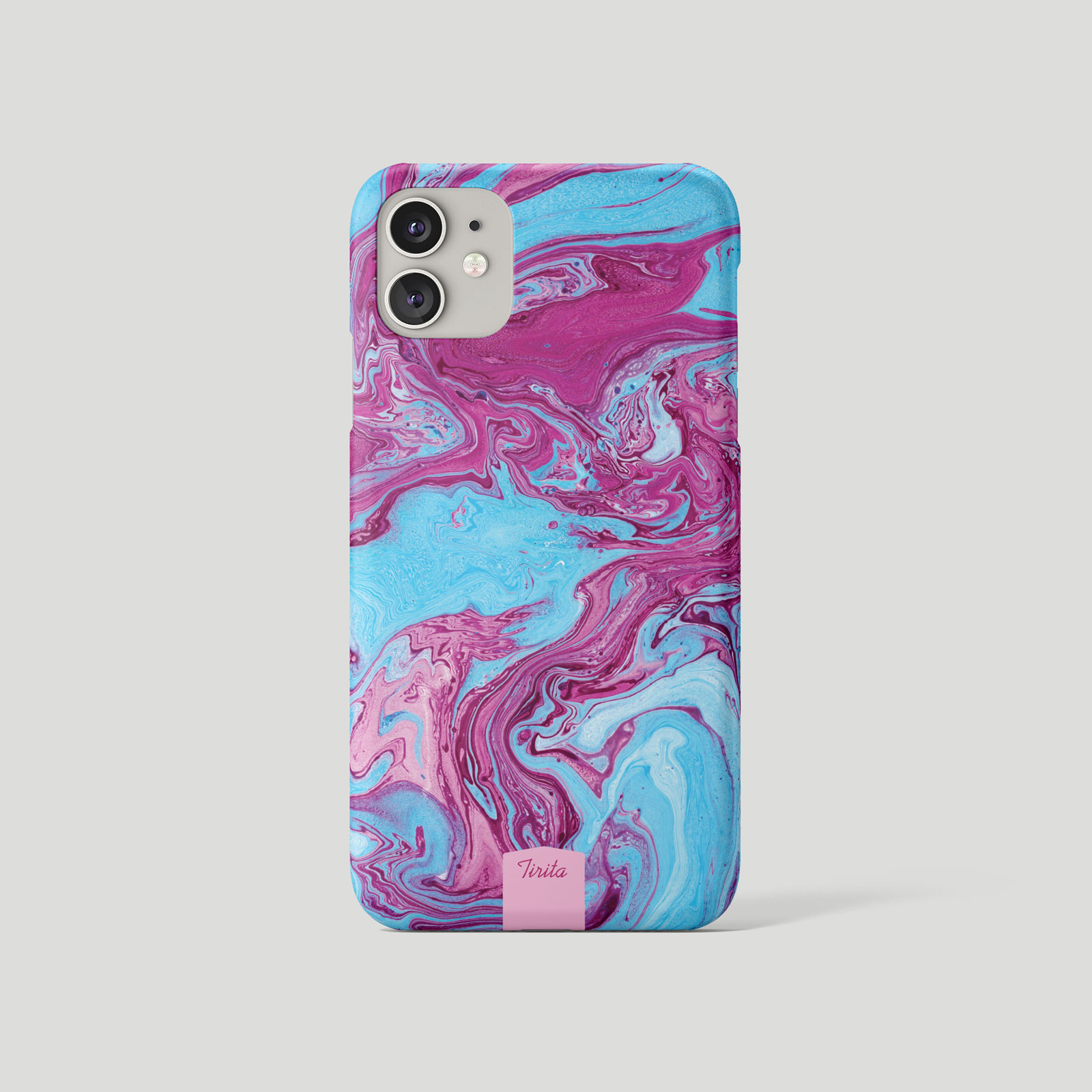 Tirita Phone Case for iPhone 16 15 14 13 11 12 SE X 6S XR Colourful Marble Veins - Picture 12 of 18
