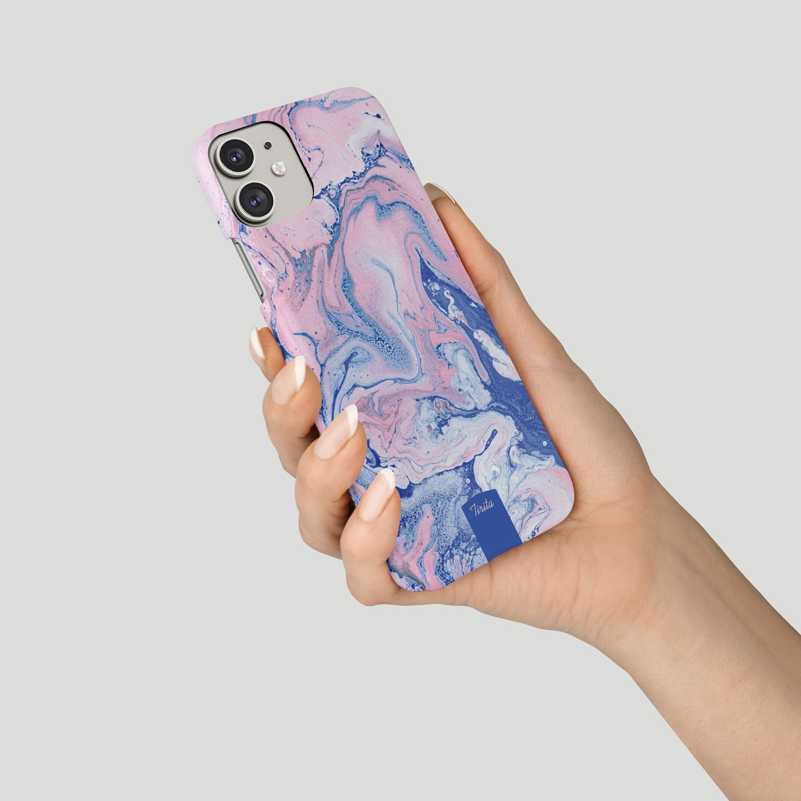 Tirita Phone Case for iPhone 16 15 14 13 11 12 SE X 6S XR Colourful Marble Veins - Picture 15 of 18