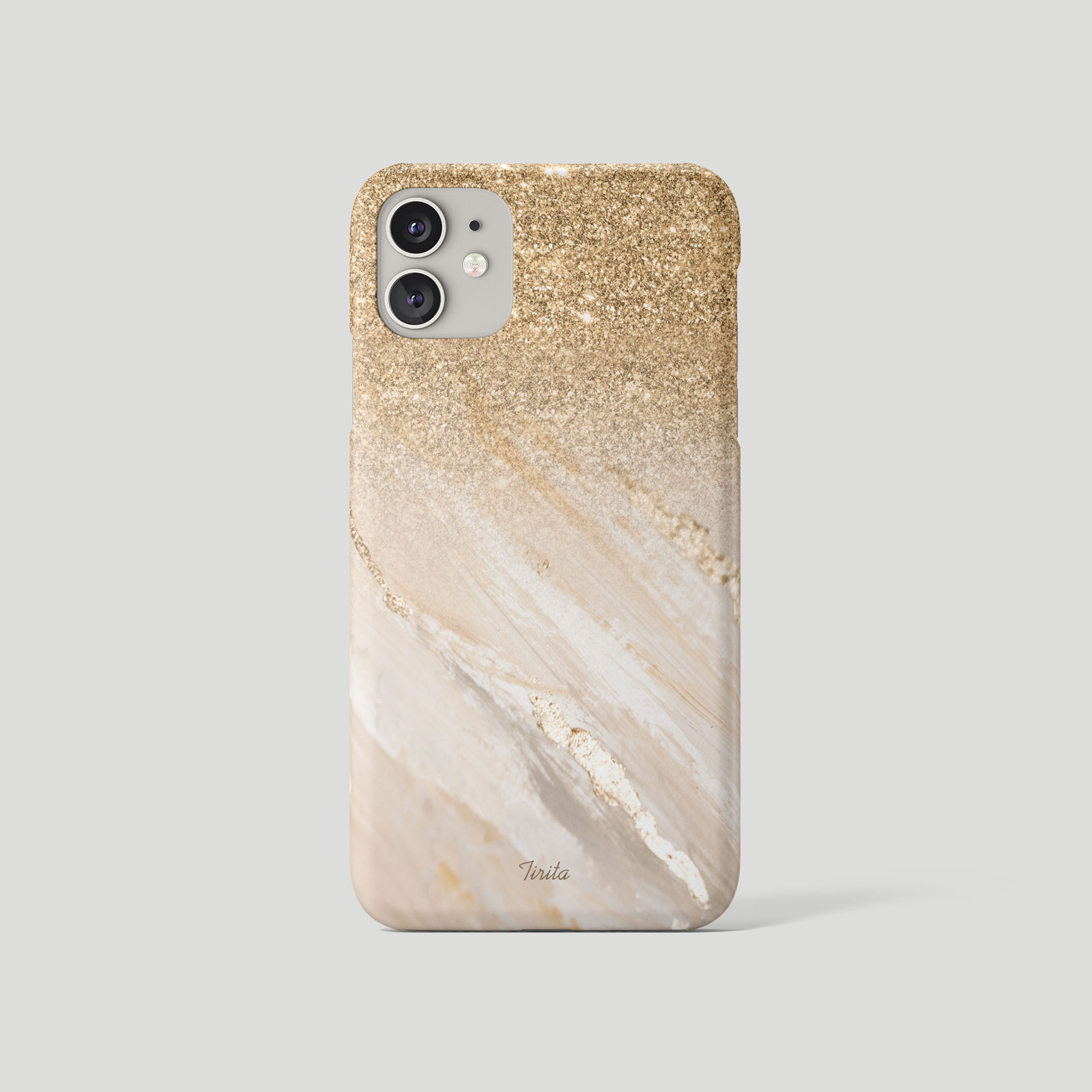 Tirita Phone Case for iPhone 16 15 14 13 11 12 SE XR Rose Gold Foil Stone Marble - Picture 8 of 18