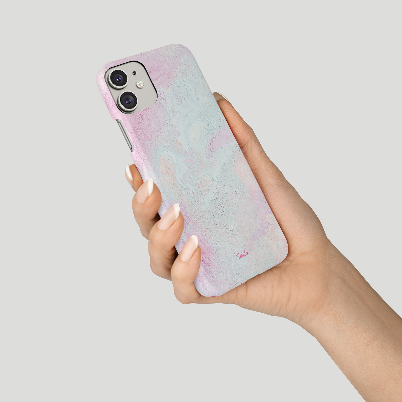 Tirita Phone Case for iPhone 16 15 14 13 11 12 SE X XR Marble Iridescent Colours - Picture 5 of 18